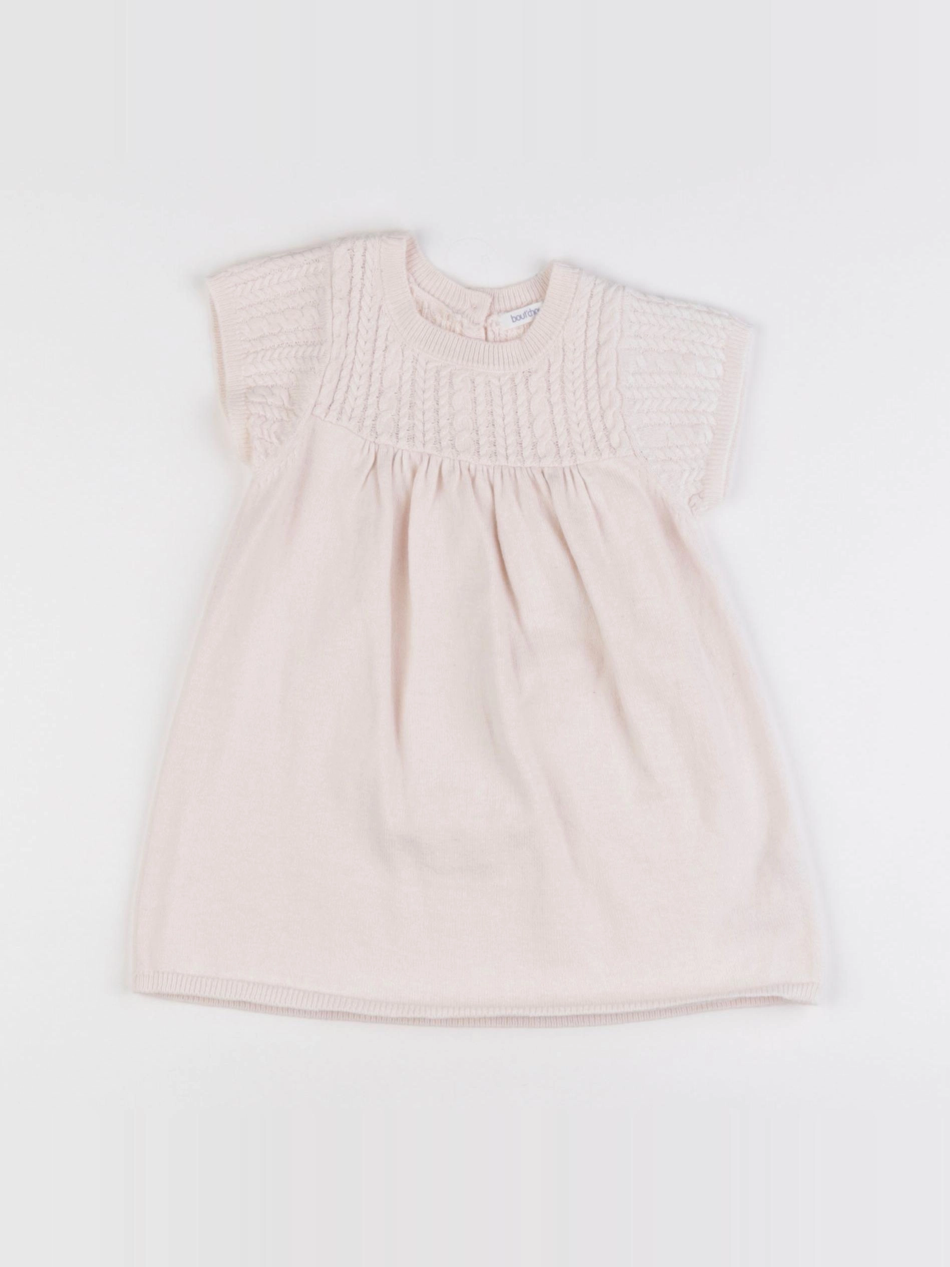 Boutchou - robe beige - 12 mois