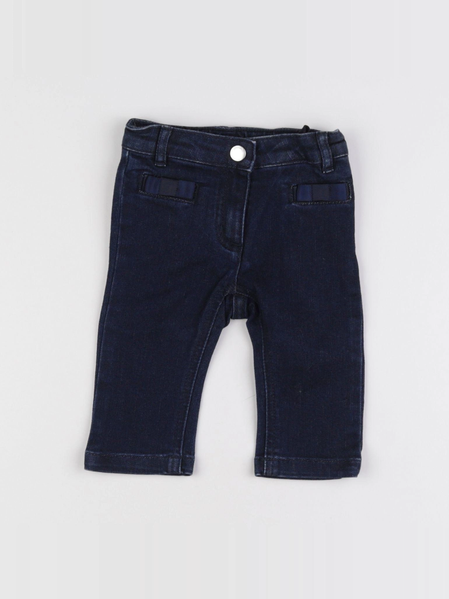 Jacadi - jean bleu - 6 mois