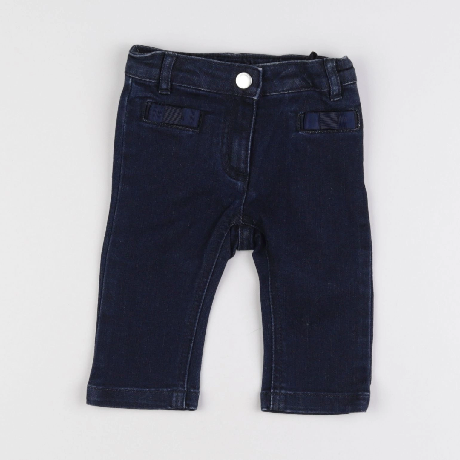 Jacadi - jean bleu - 6 mois
