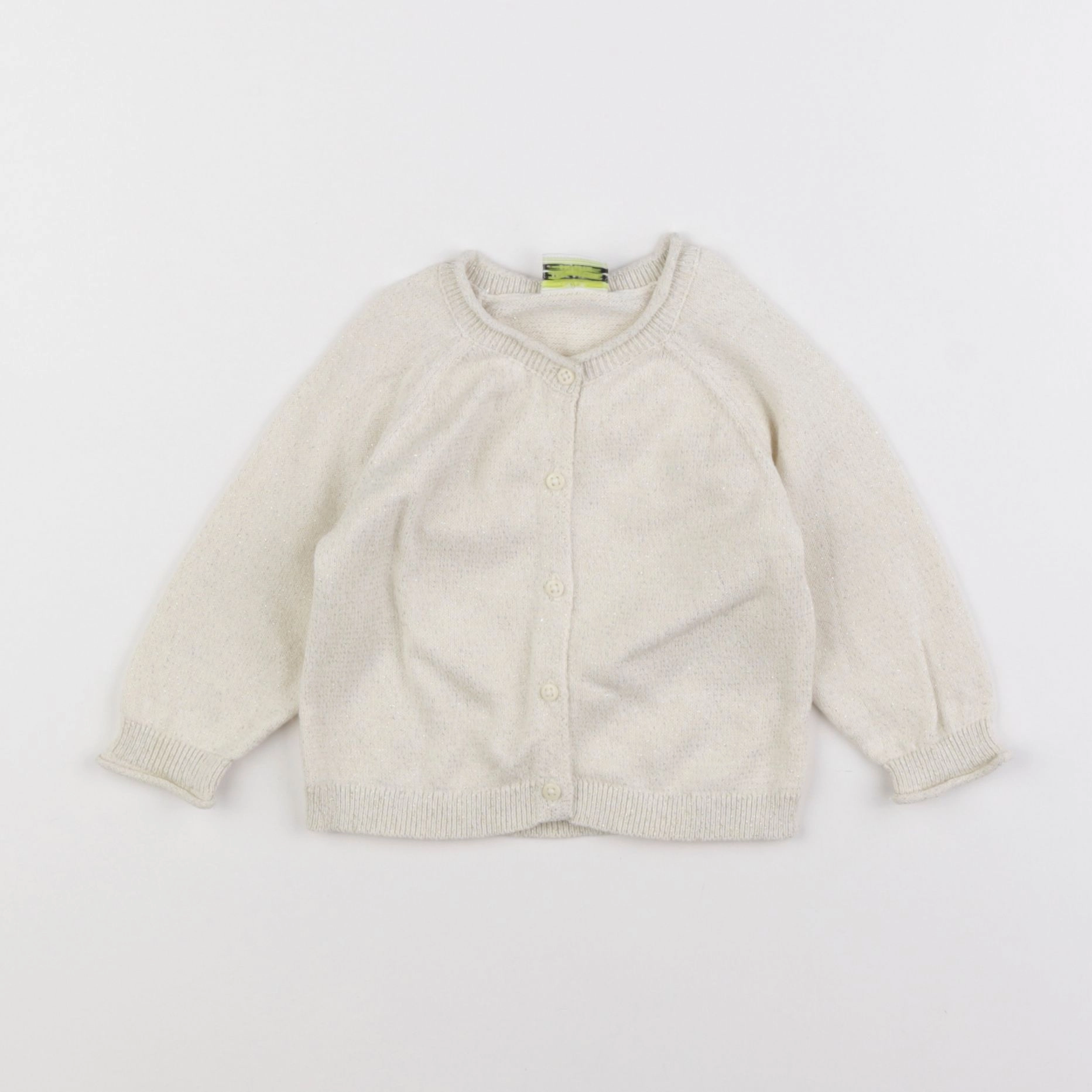 Tape à l'oeil - gilet beige, or - 6 mois