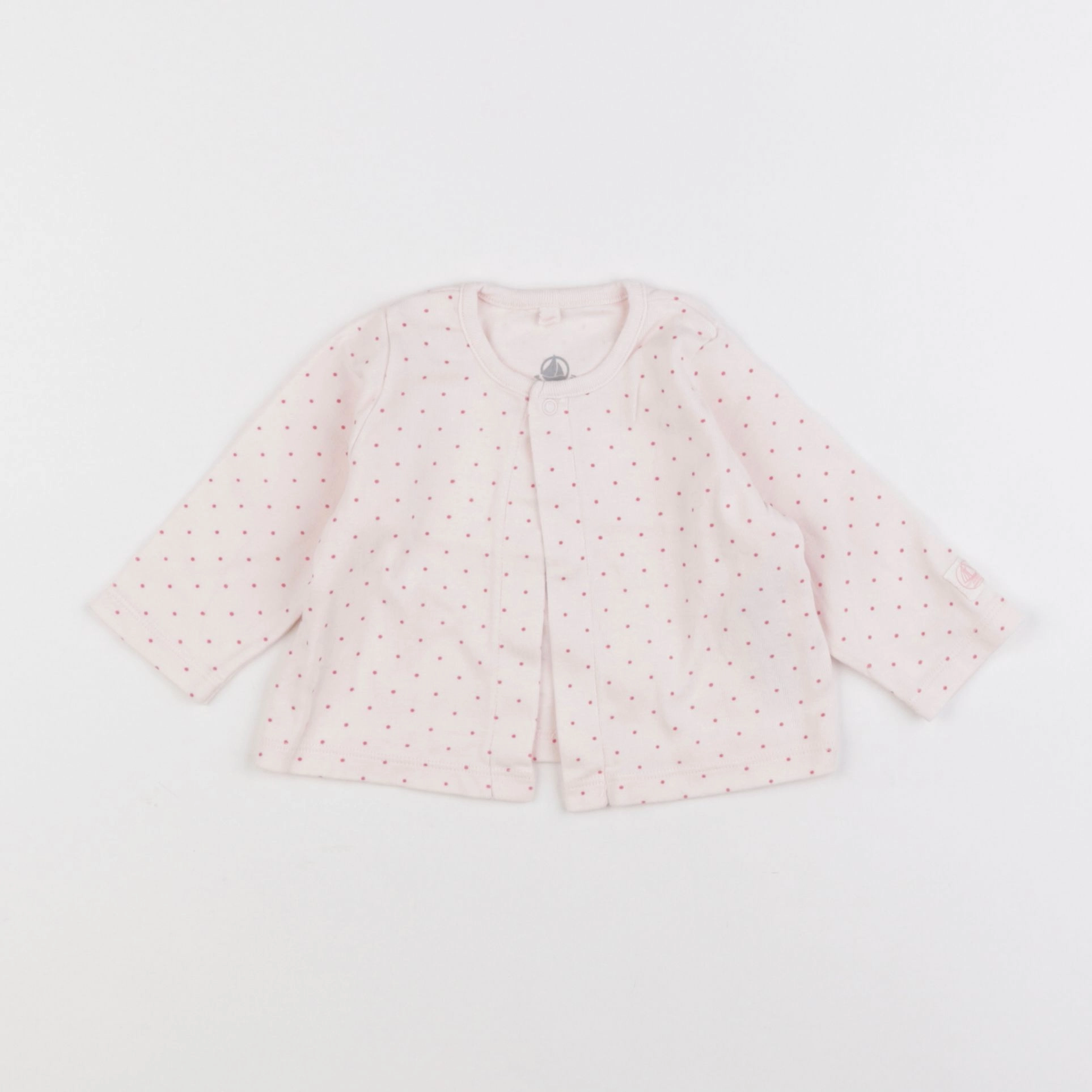 Petit Bateau - tee-shirt rose - 6 mois