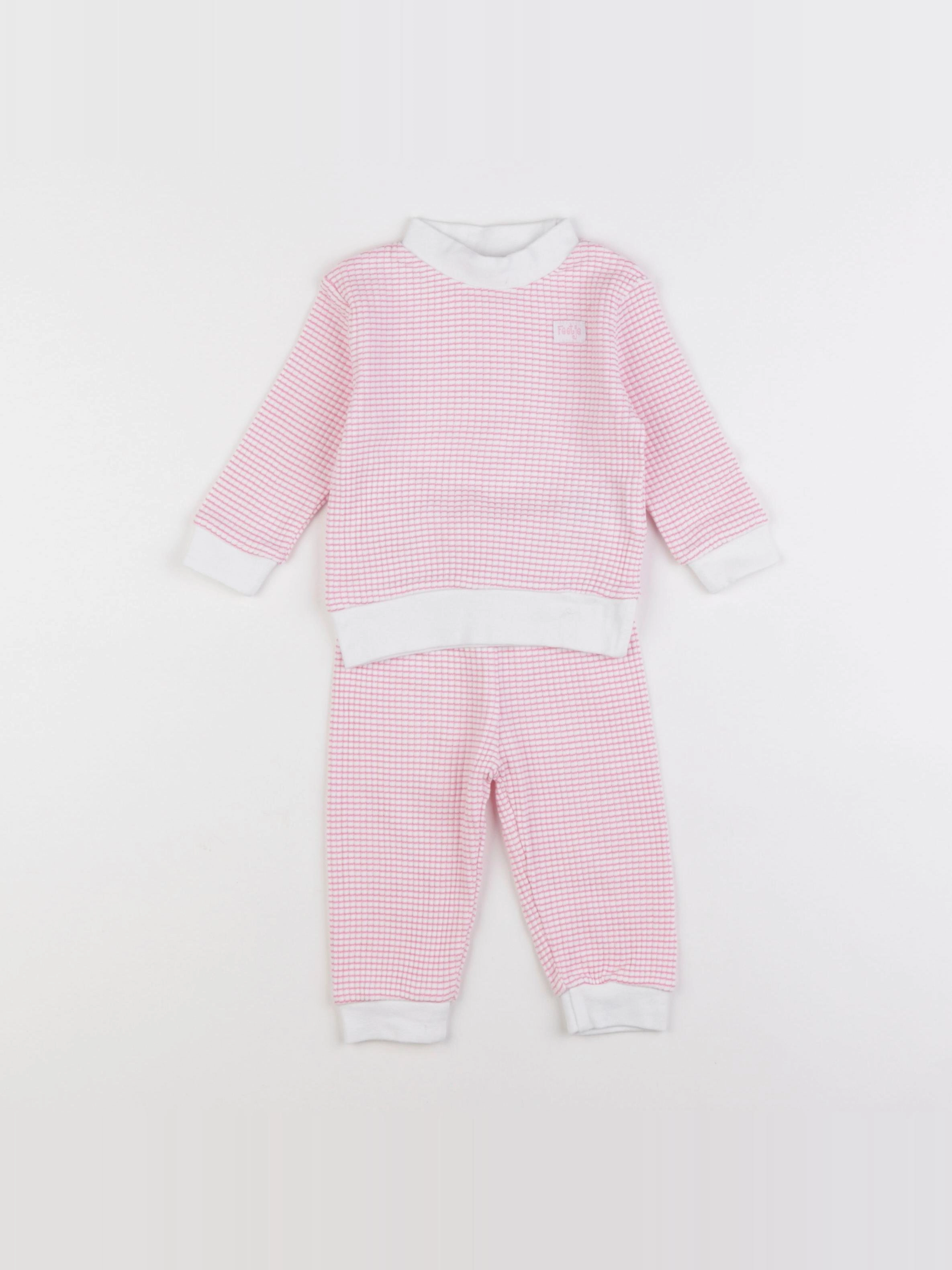 Feetje - pyjama coton rose - 6 mois