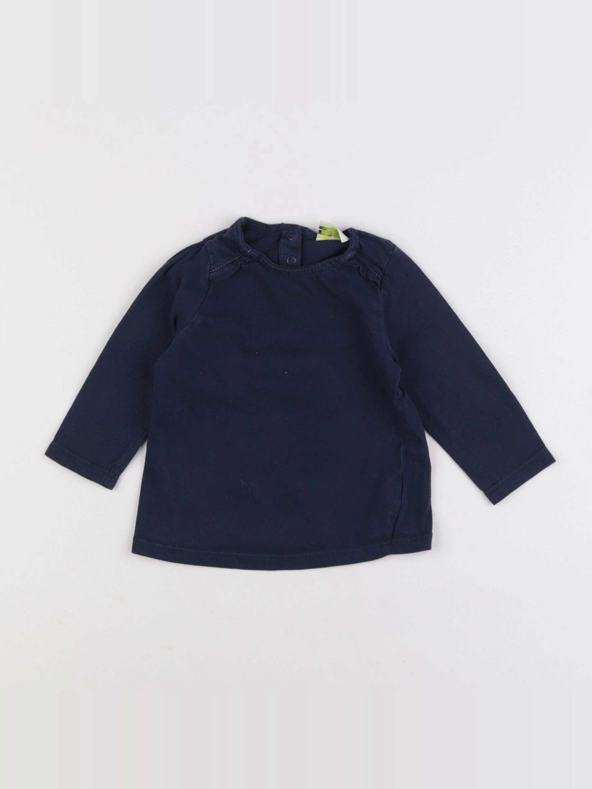 Tape à l'oeil - tee-shirt bleu - 12 mois