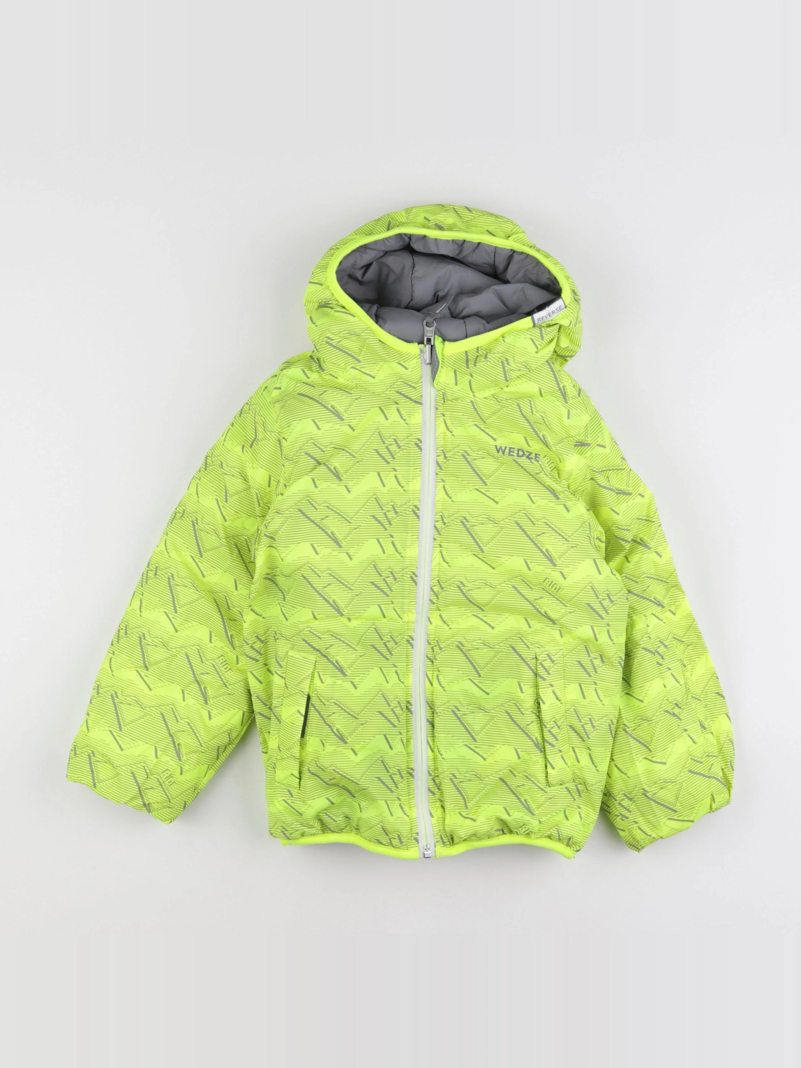 Decathlon ski - manteau de ski jaune fluo - 3 ans