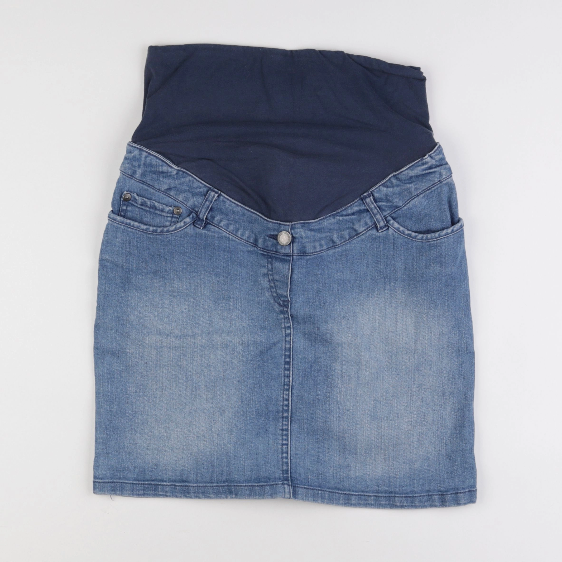 Vertbaudet - jupe grossesse bleu - 36