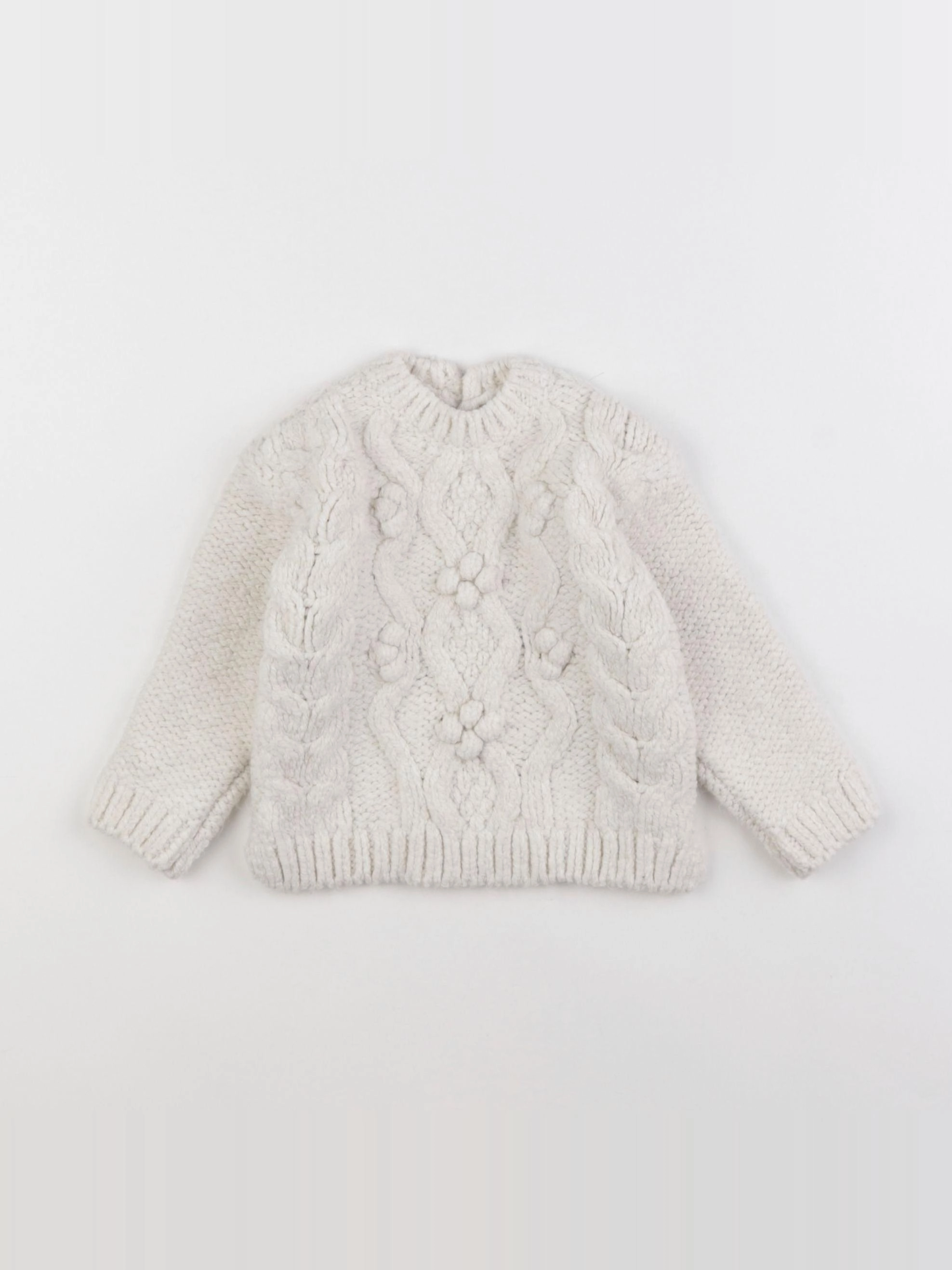 Zara - pull beige - 6/9 mois