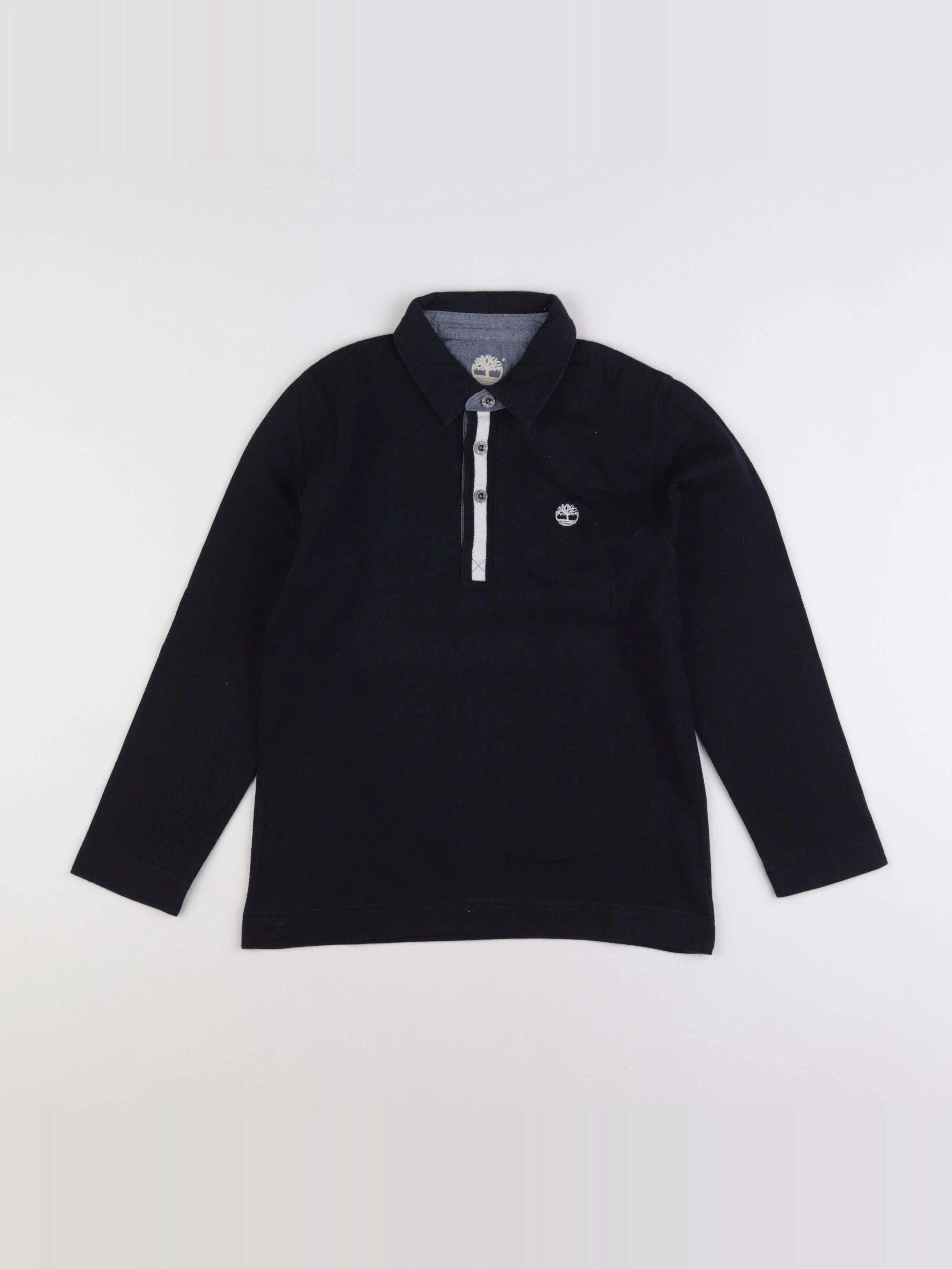 Timberland - polo bleu - 8 ans
