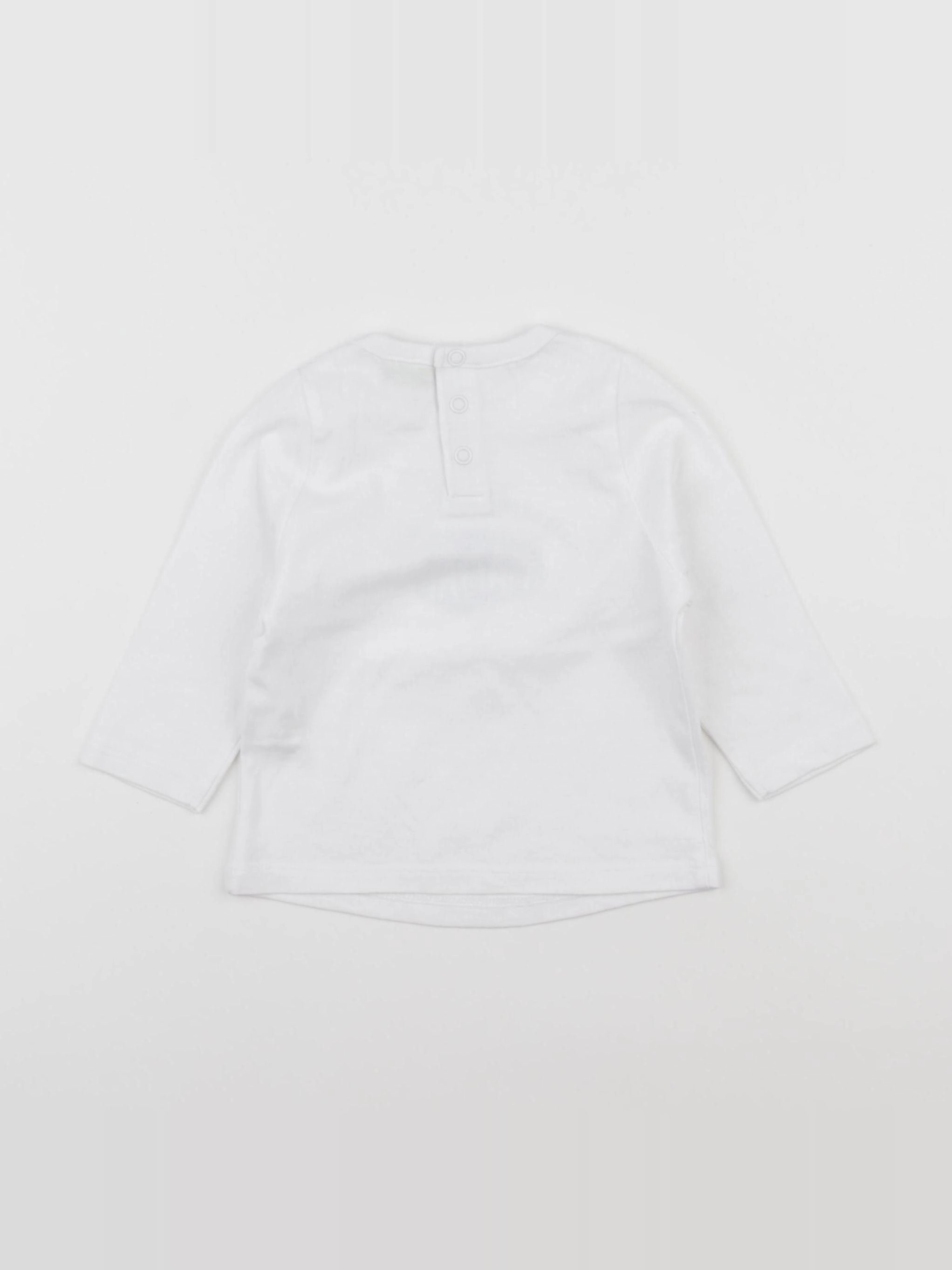 Tape à l'oeil - tee-shirt blanc - 6 mois