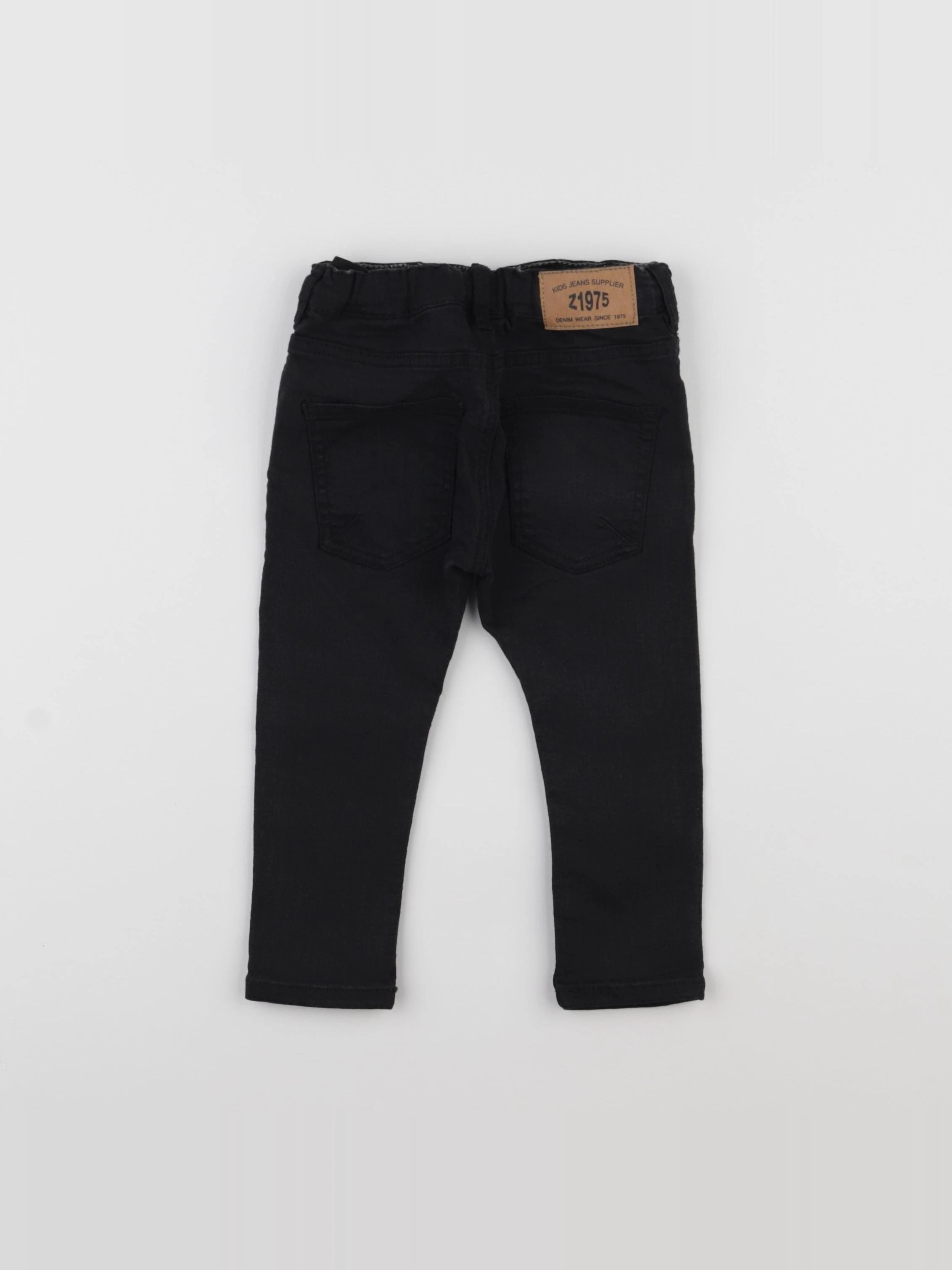 Zara - jean noir - 12/18 mois