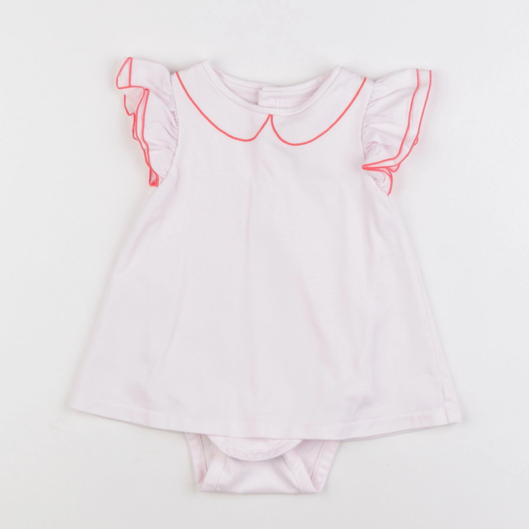 Jacadi - body robe rose - 6 mois
