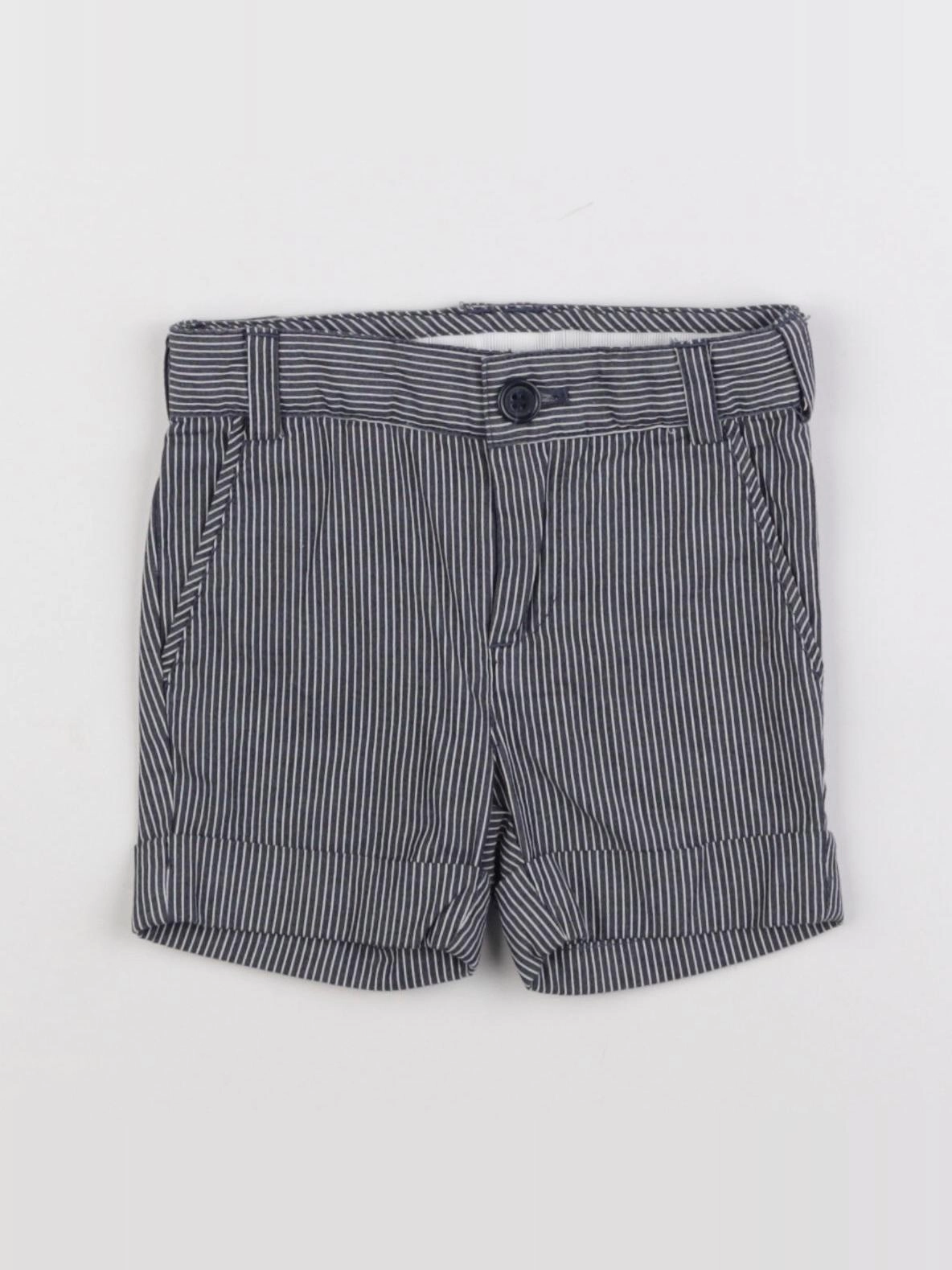 Jacadi - short bleu - 6 mois