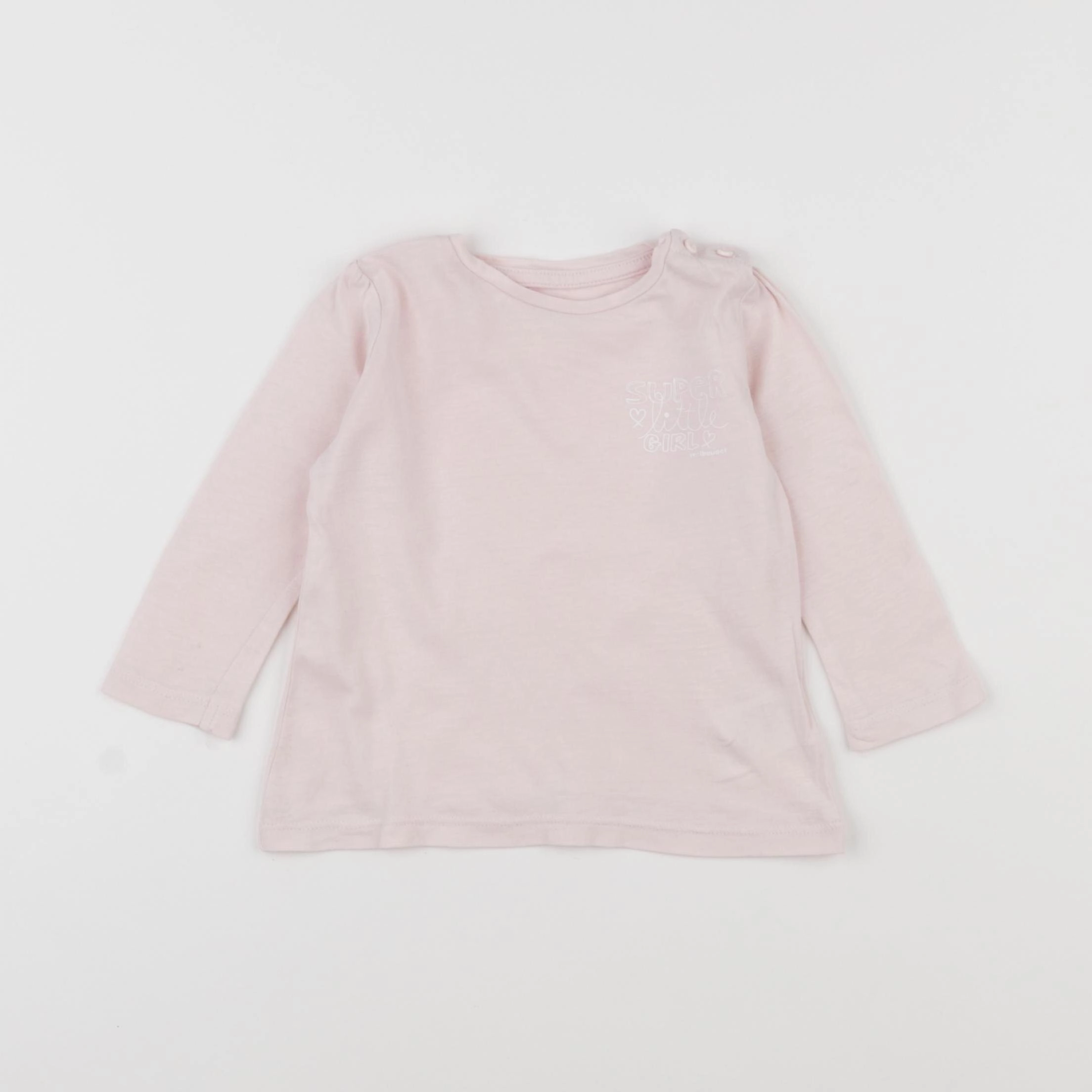 Vertbaudet - tee-shirt rose - 9 mois