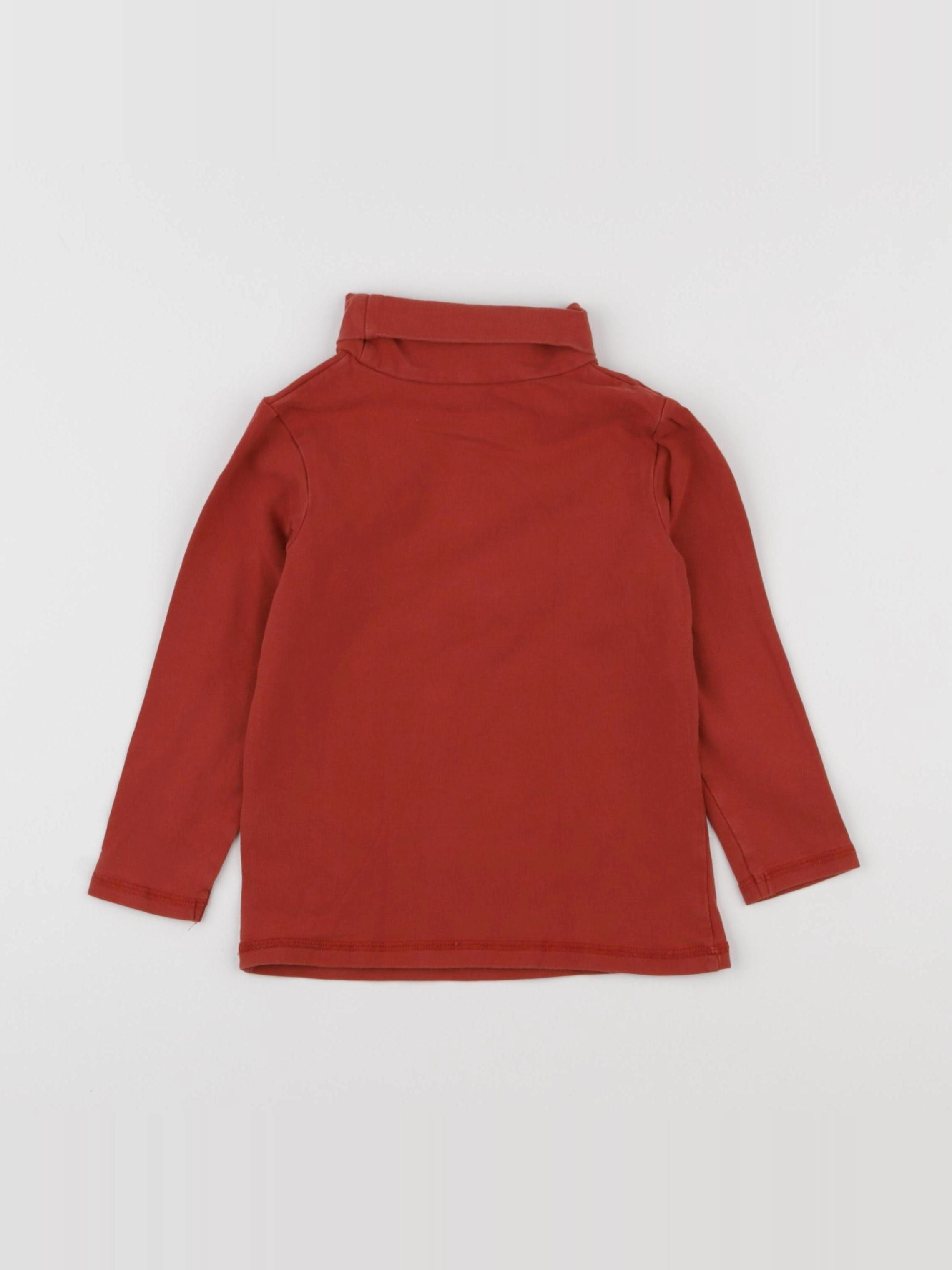 Vertbaudet - sous-pull rouge - 4 ans
