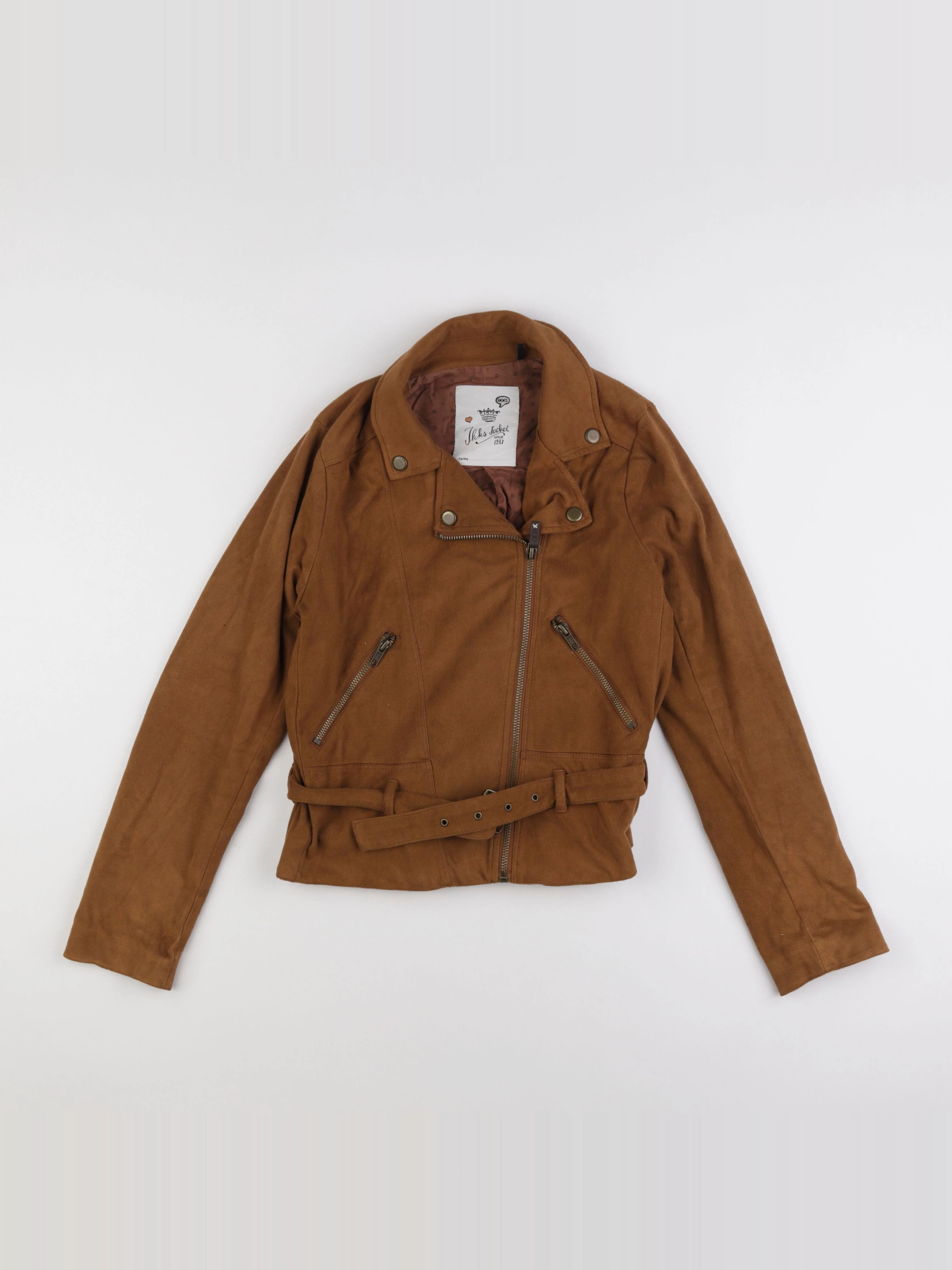 IKKS - veste marron - 12 ans