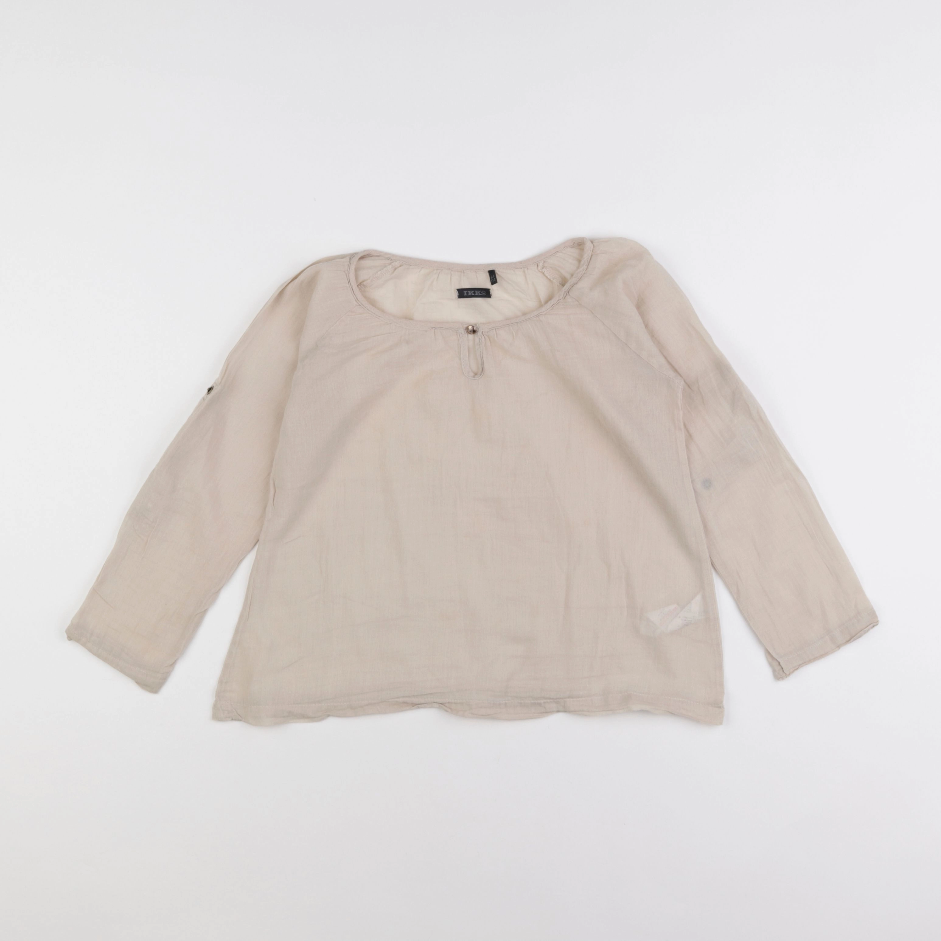 IKKS - blouse beige - 6 ans