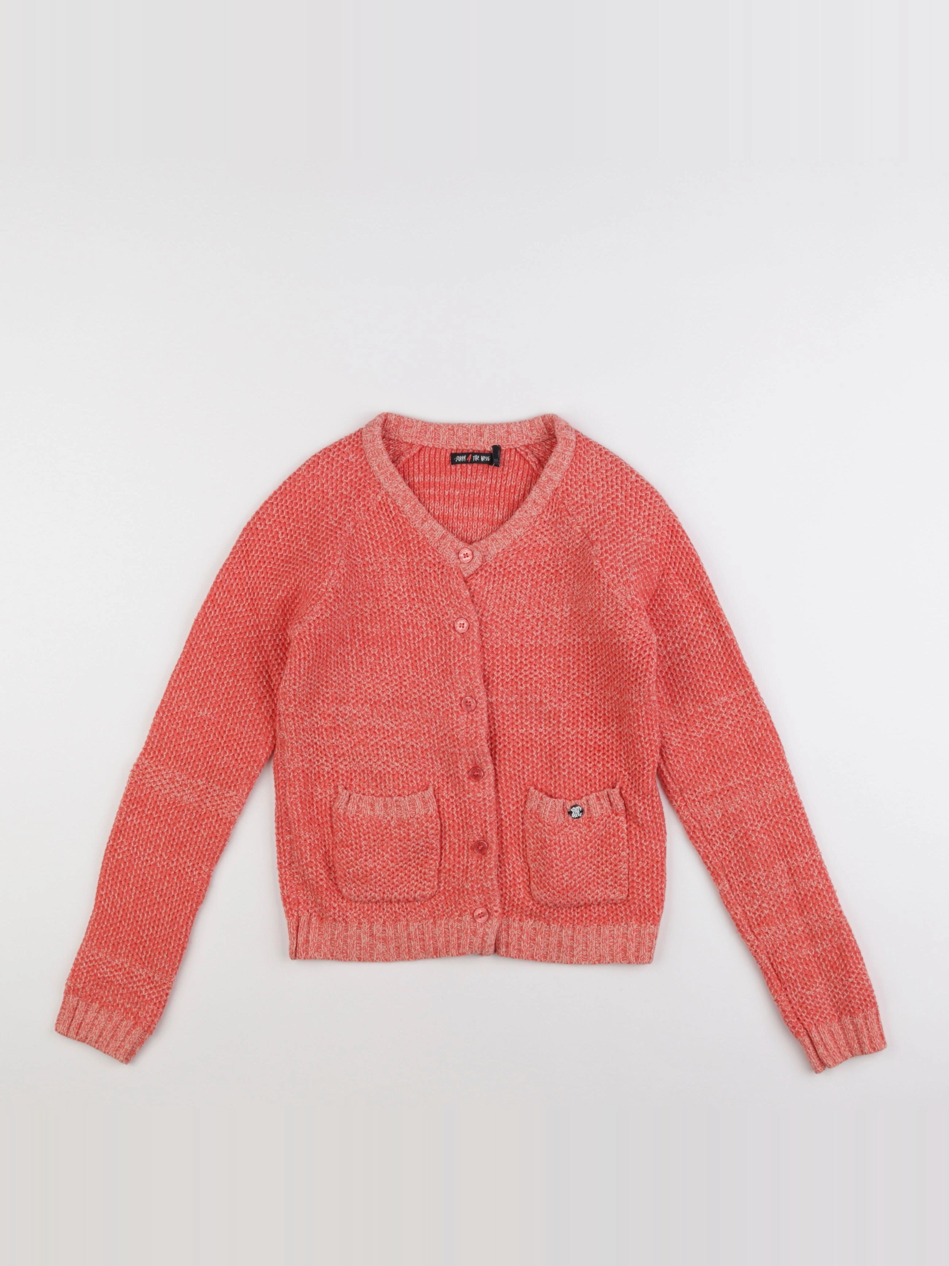 IKKS - gilet orange - 10 ans