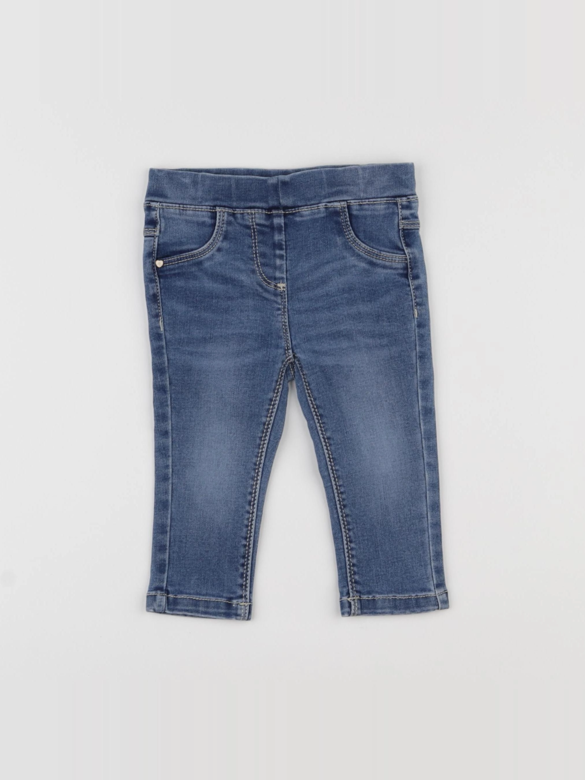 Tape à l'oeil - jegging bleu - 12 mois