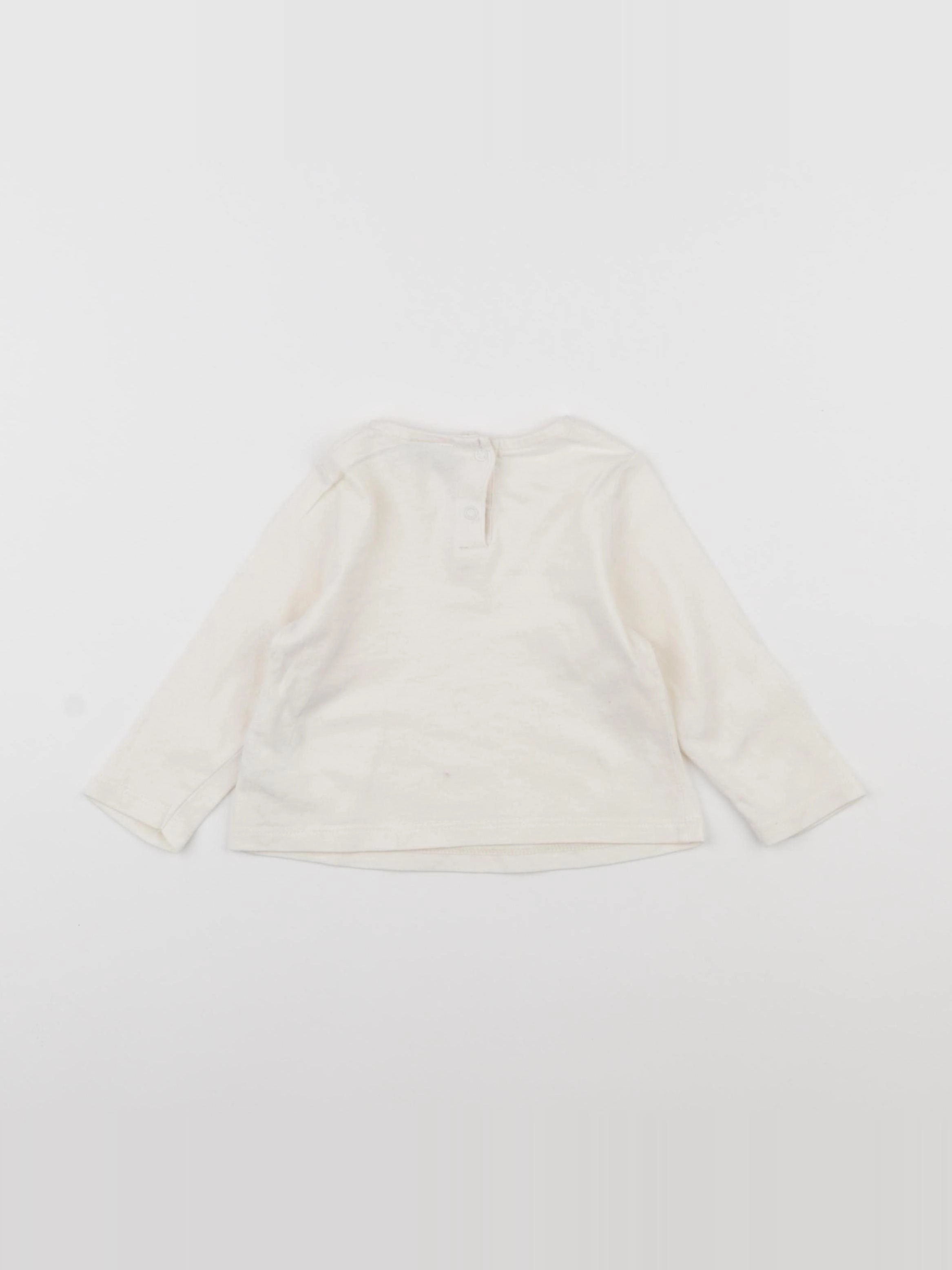 Tape à l'oeil - tee-shirt beige - 6 mois