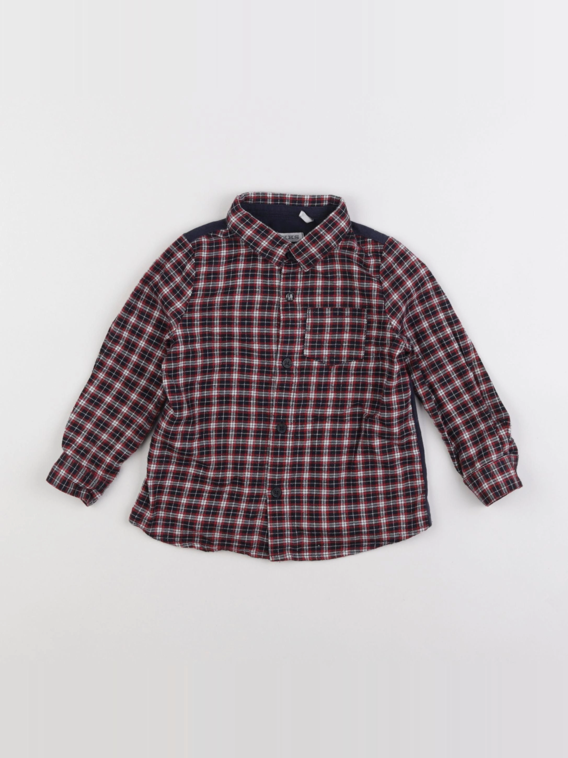 IKKS - chemise rouge - 18 mois