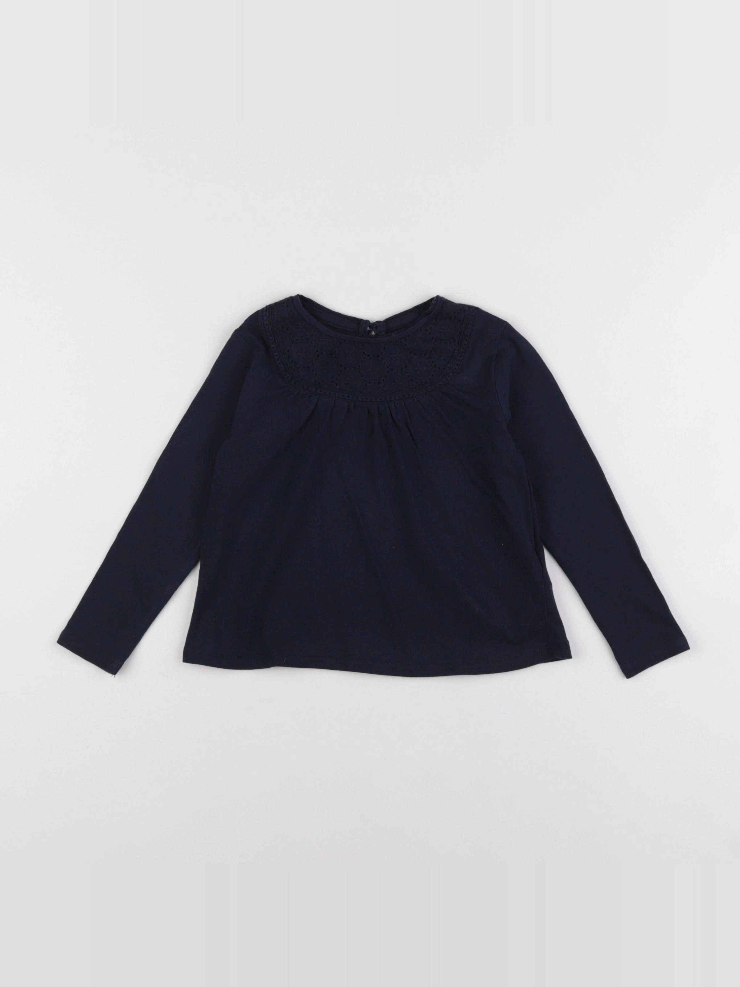 Vertbaudet - tee-shirt bleu - 3 ans