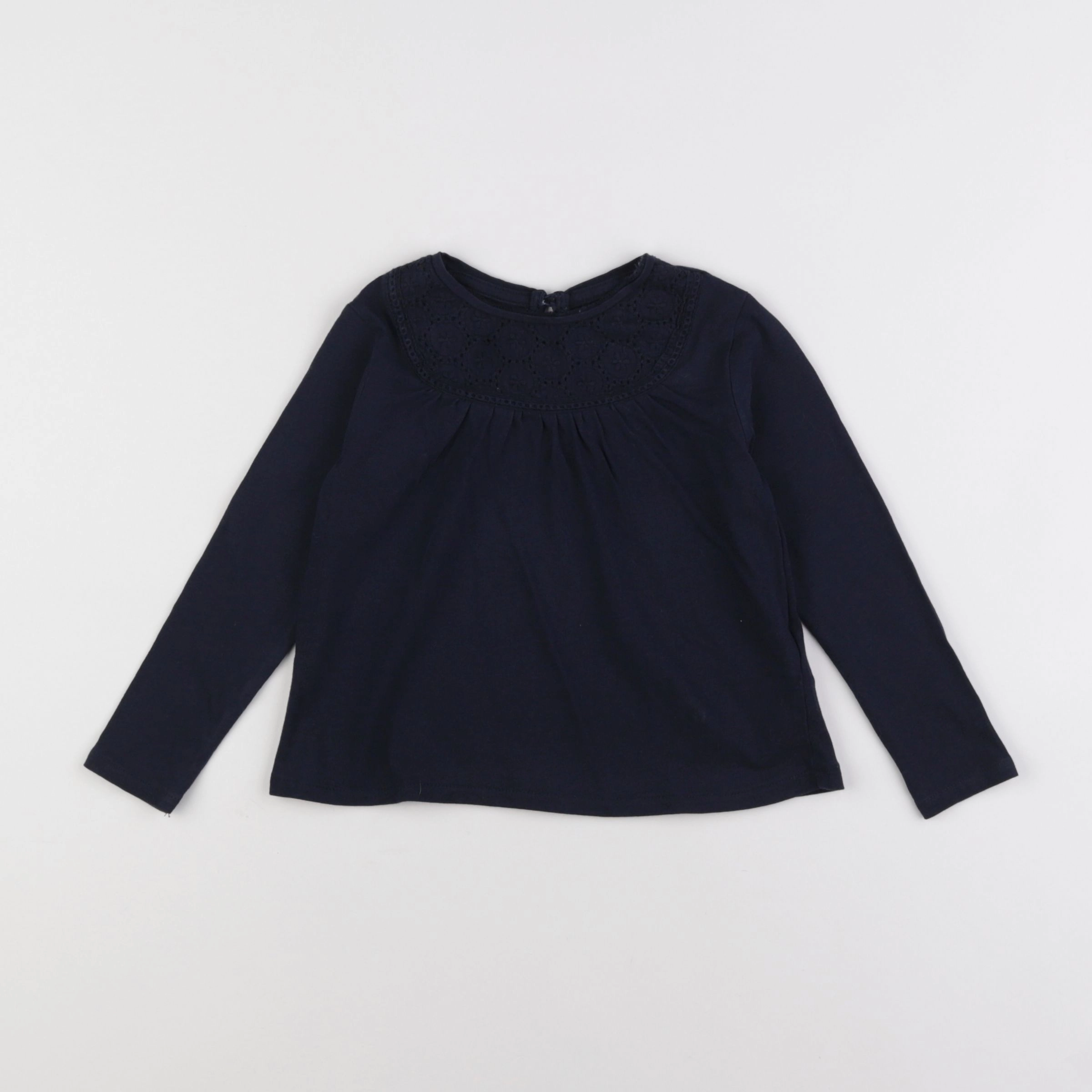 Vertbaudet - tee-shirt bleu - 3 ans