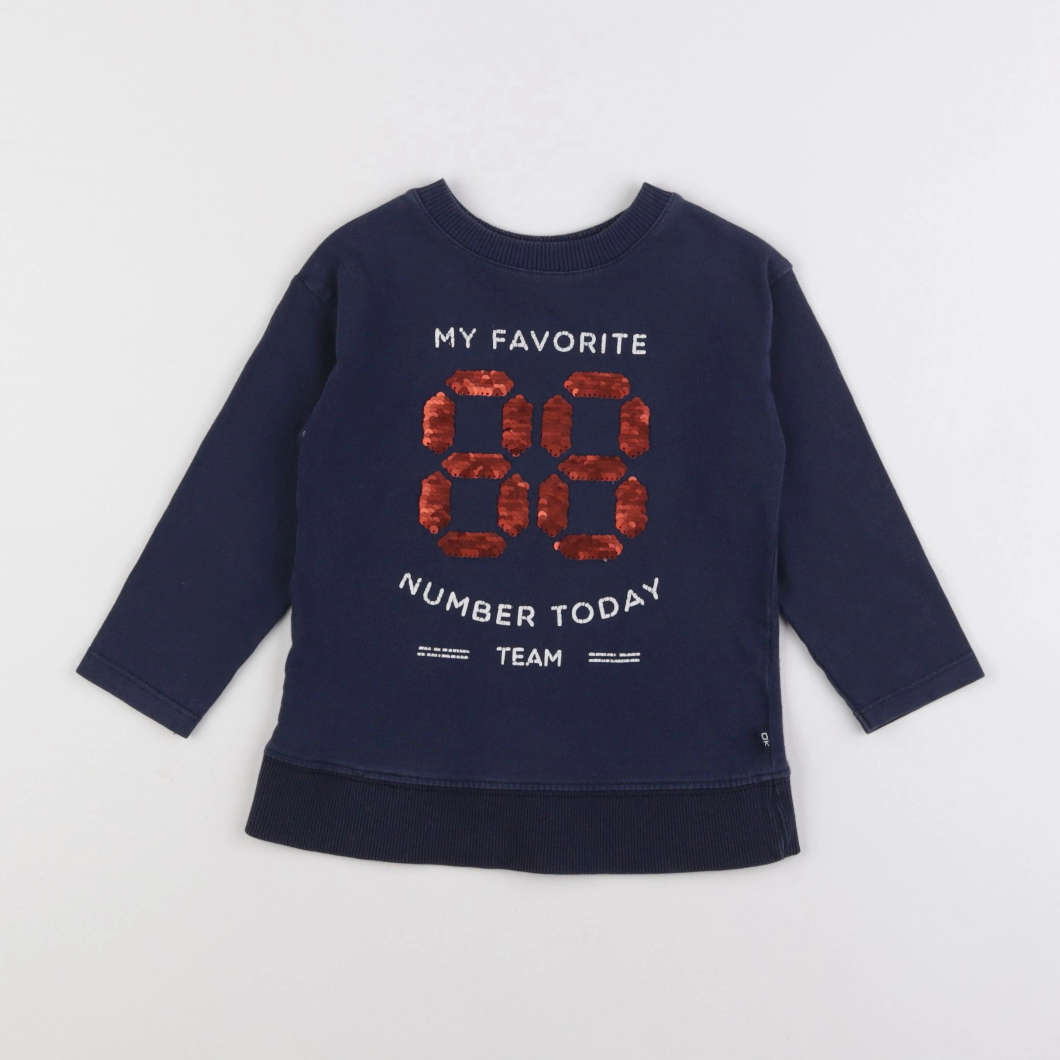 Okaidi - tee-shirt bleu - 2 ans