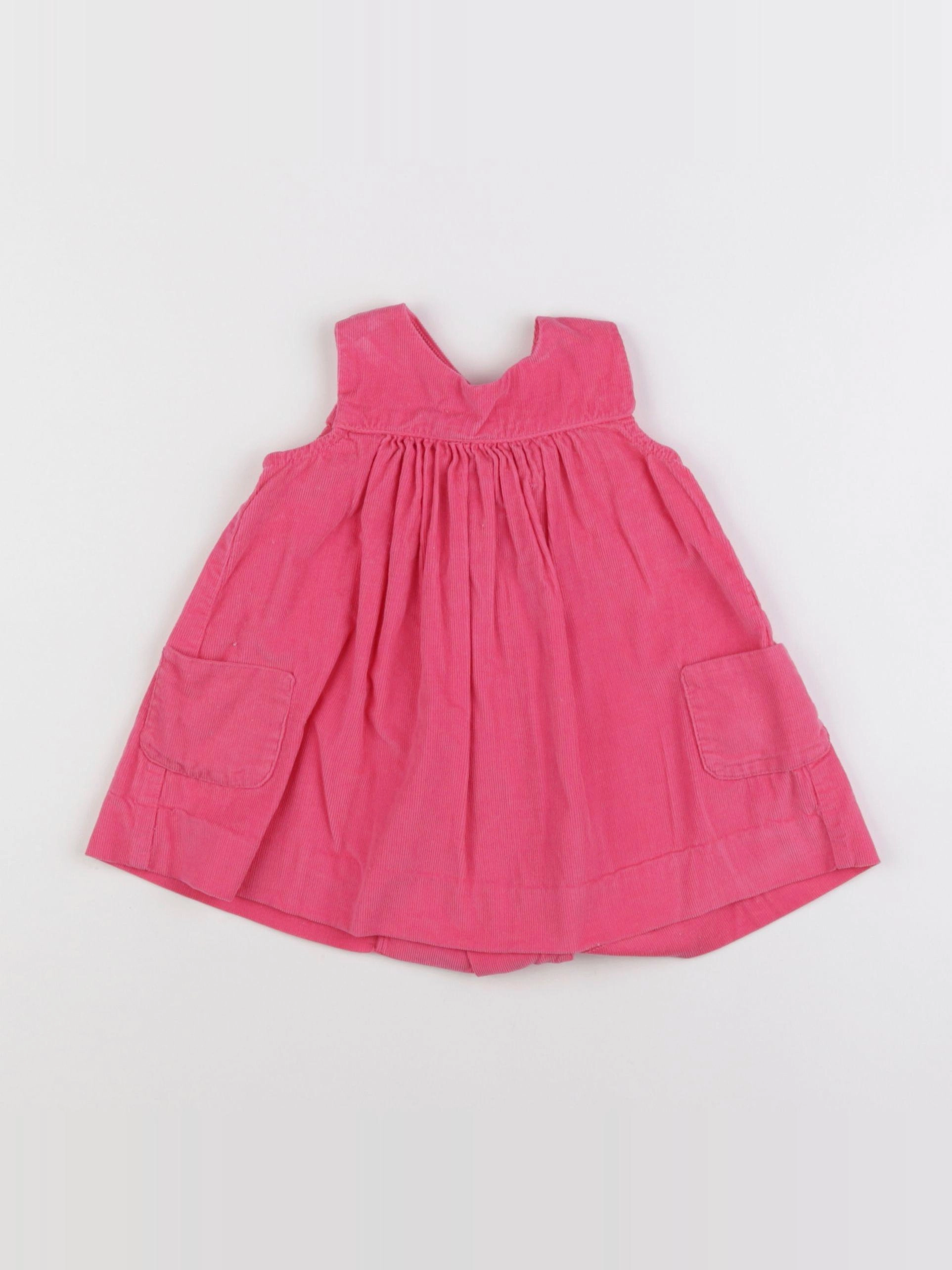 Jacadi - robe rose - 6 mois