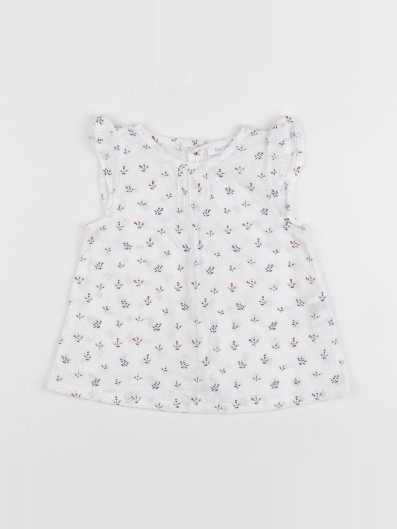 Boutchou - blouse blanc - 6 mois