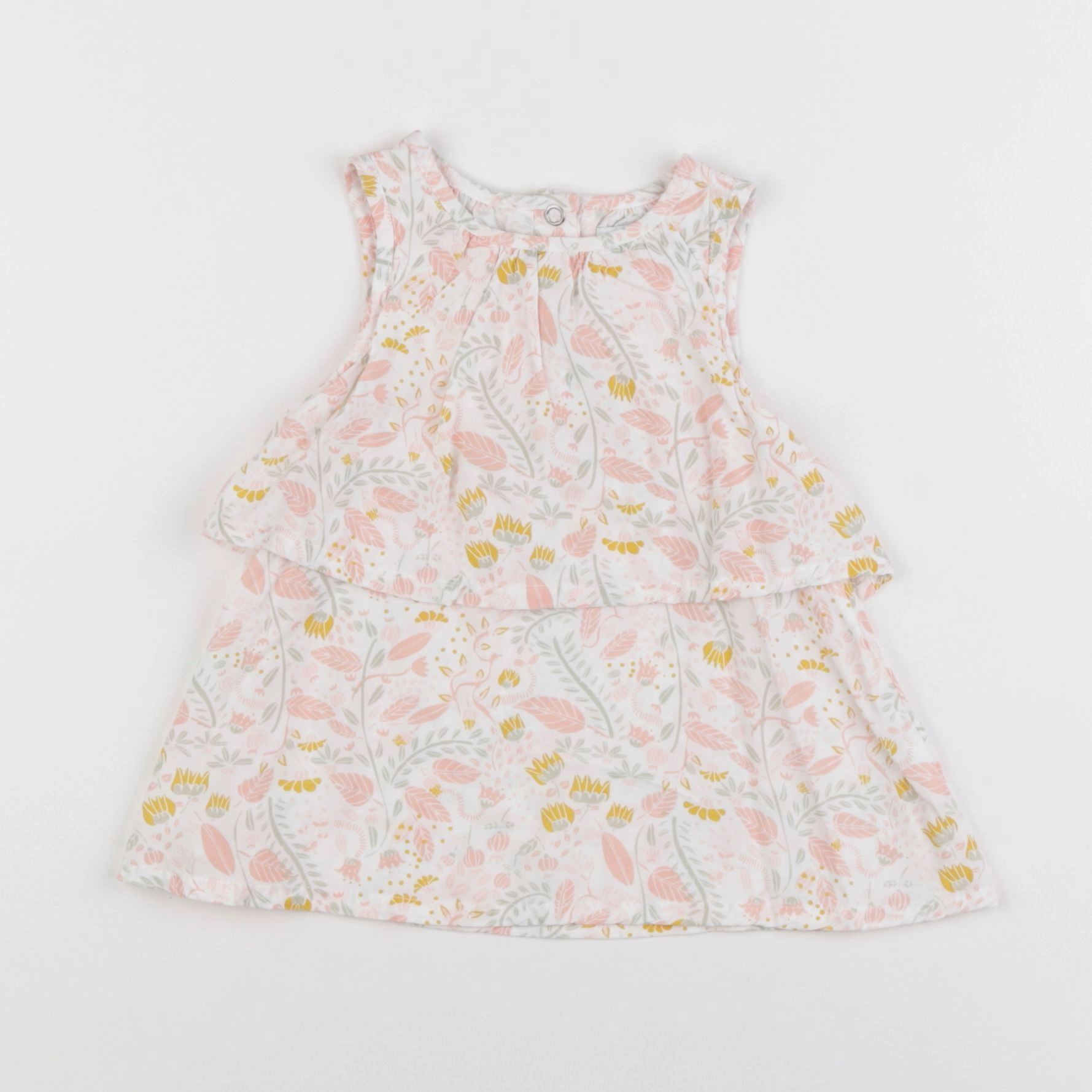 Vertbaudet - robe multicolore - 6 mois
