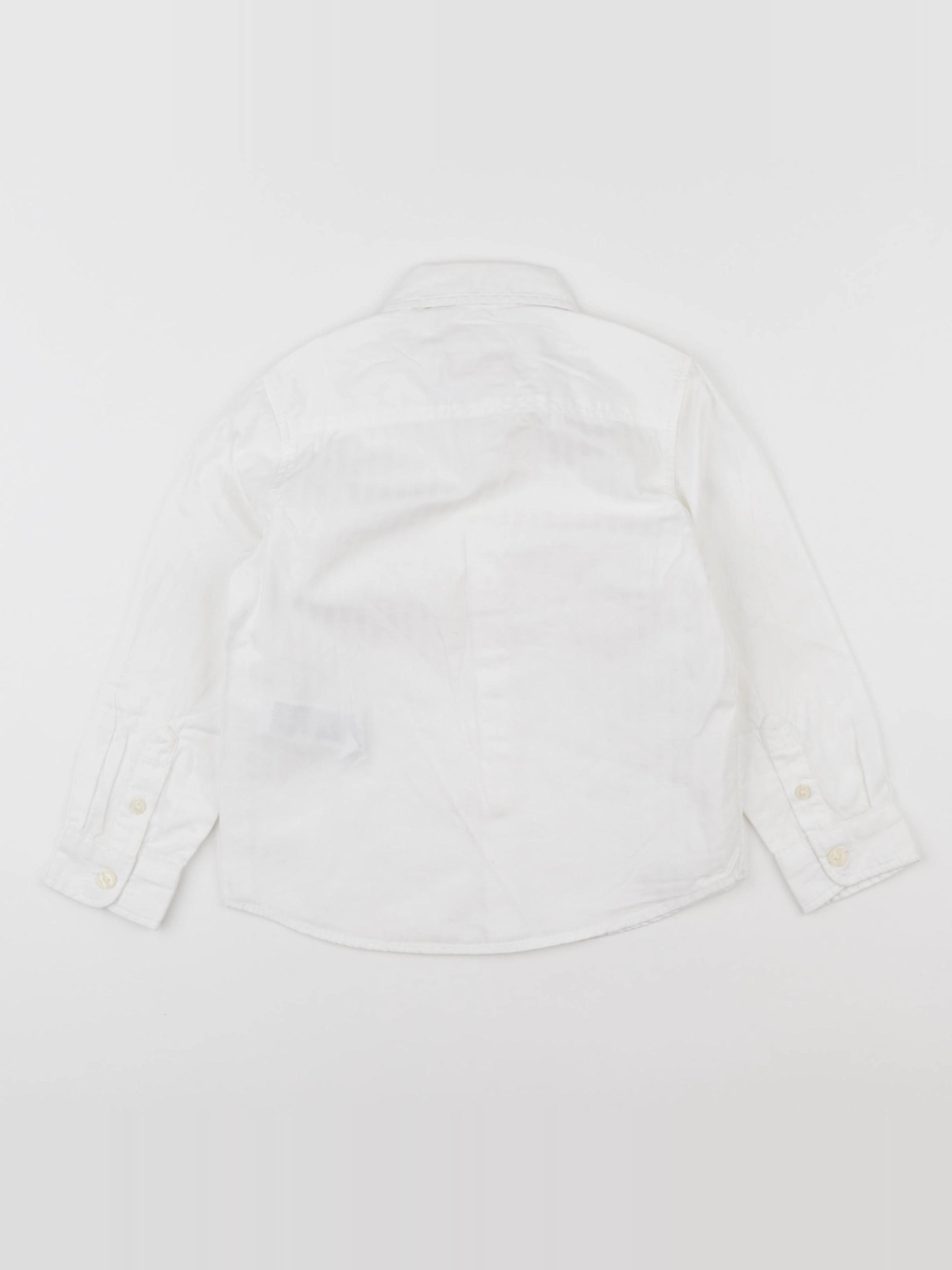 Zara - chemise blanc - 2/3 ans