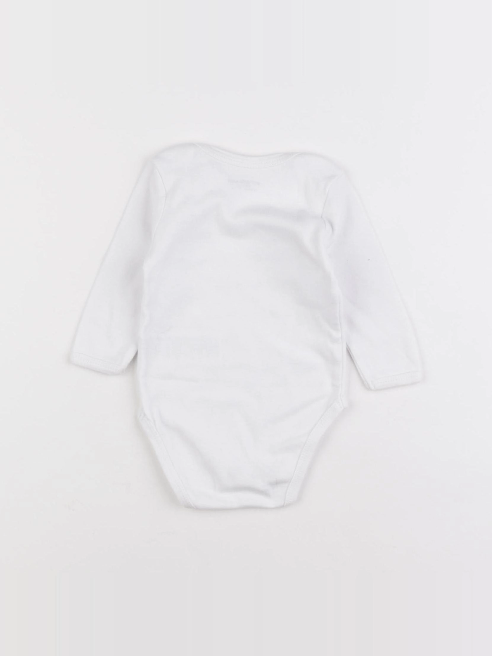 Vertbaudet - body blanc - 6 mois