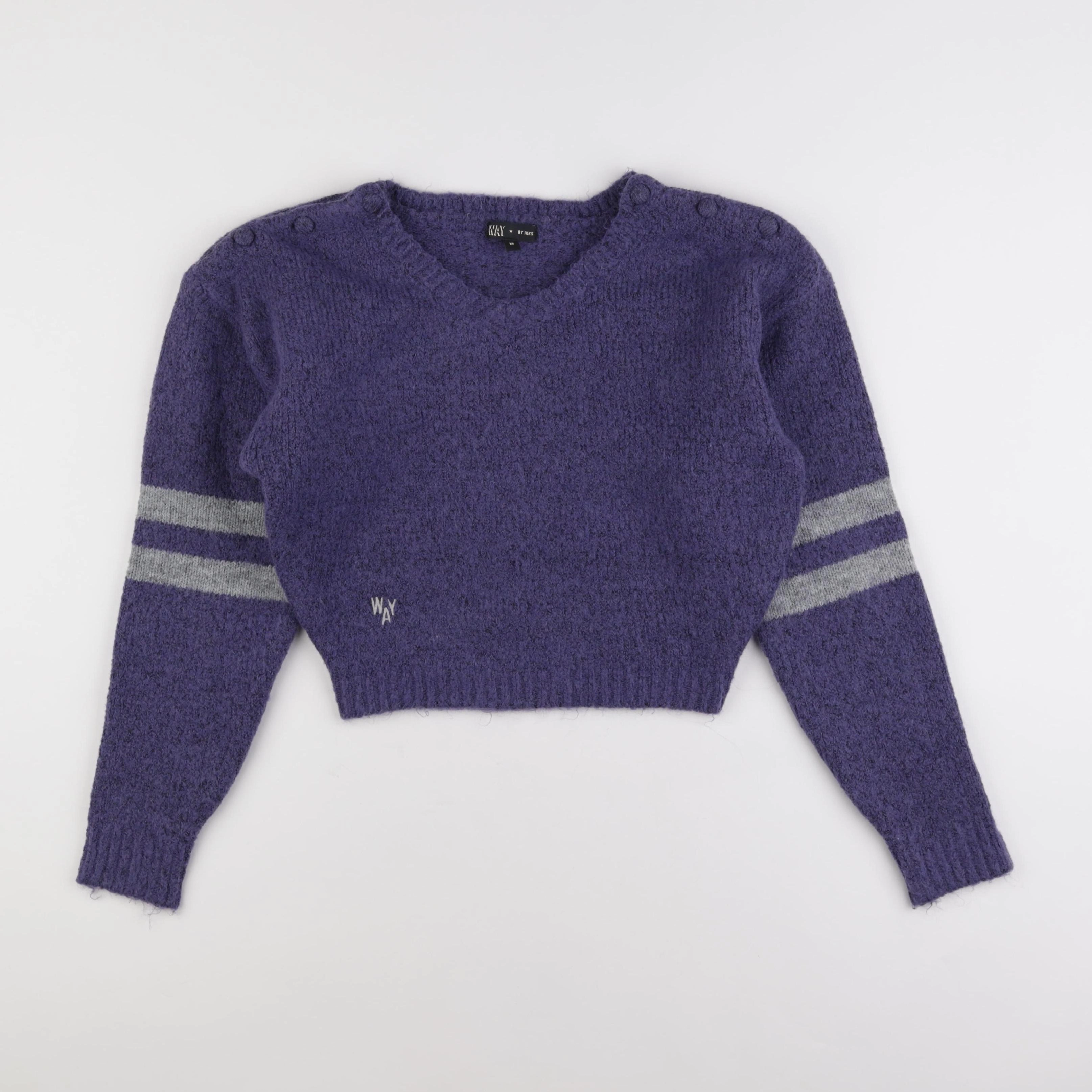 IKKS - pull violet - 12 ans