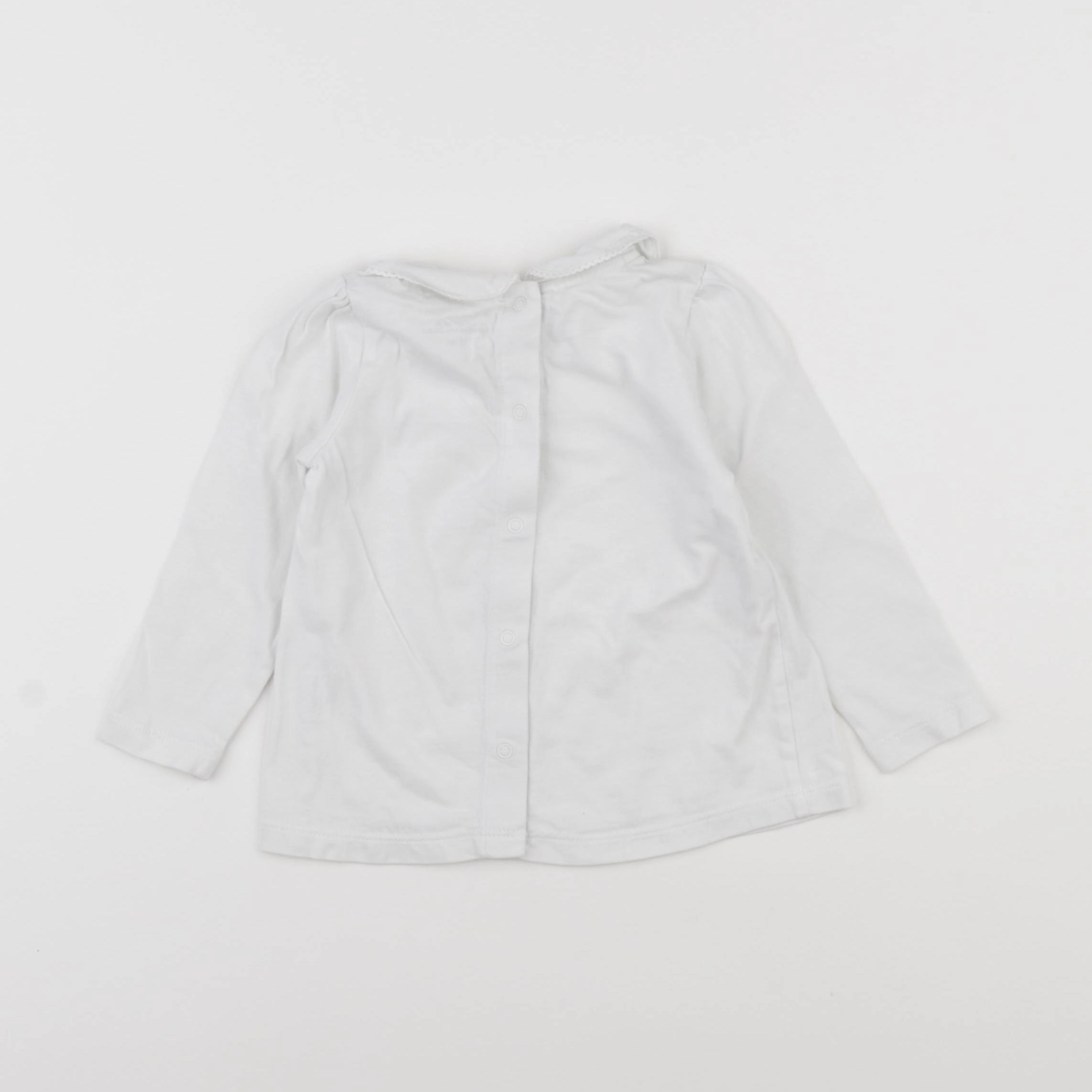 Boutchou - tee-shirt blanc - 12 mois