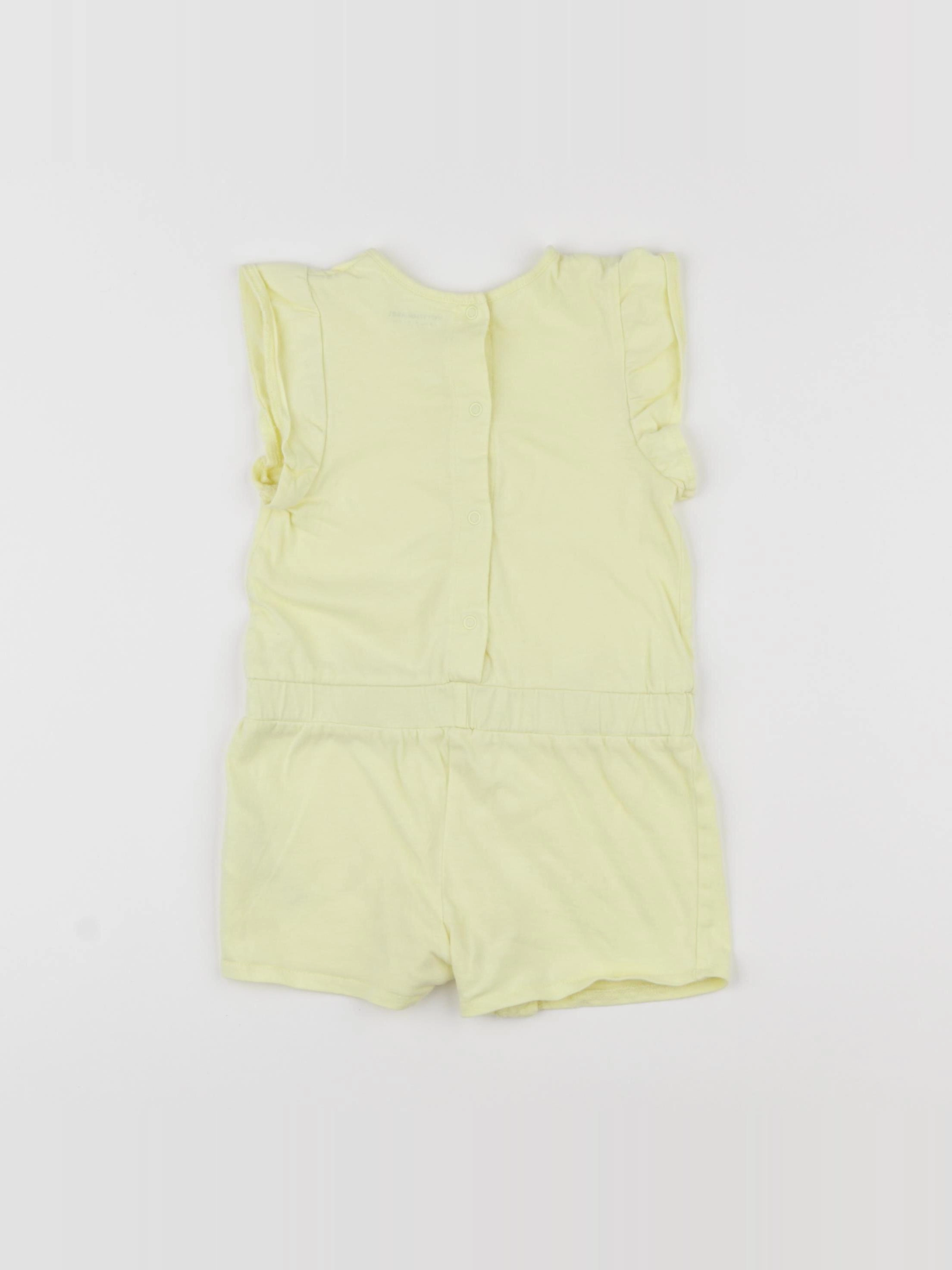 Vertbaudet - combinaison jaune - 18 mois