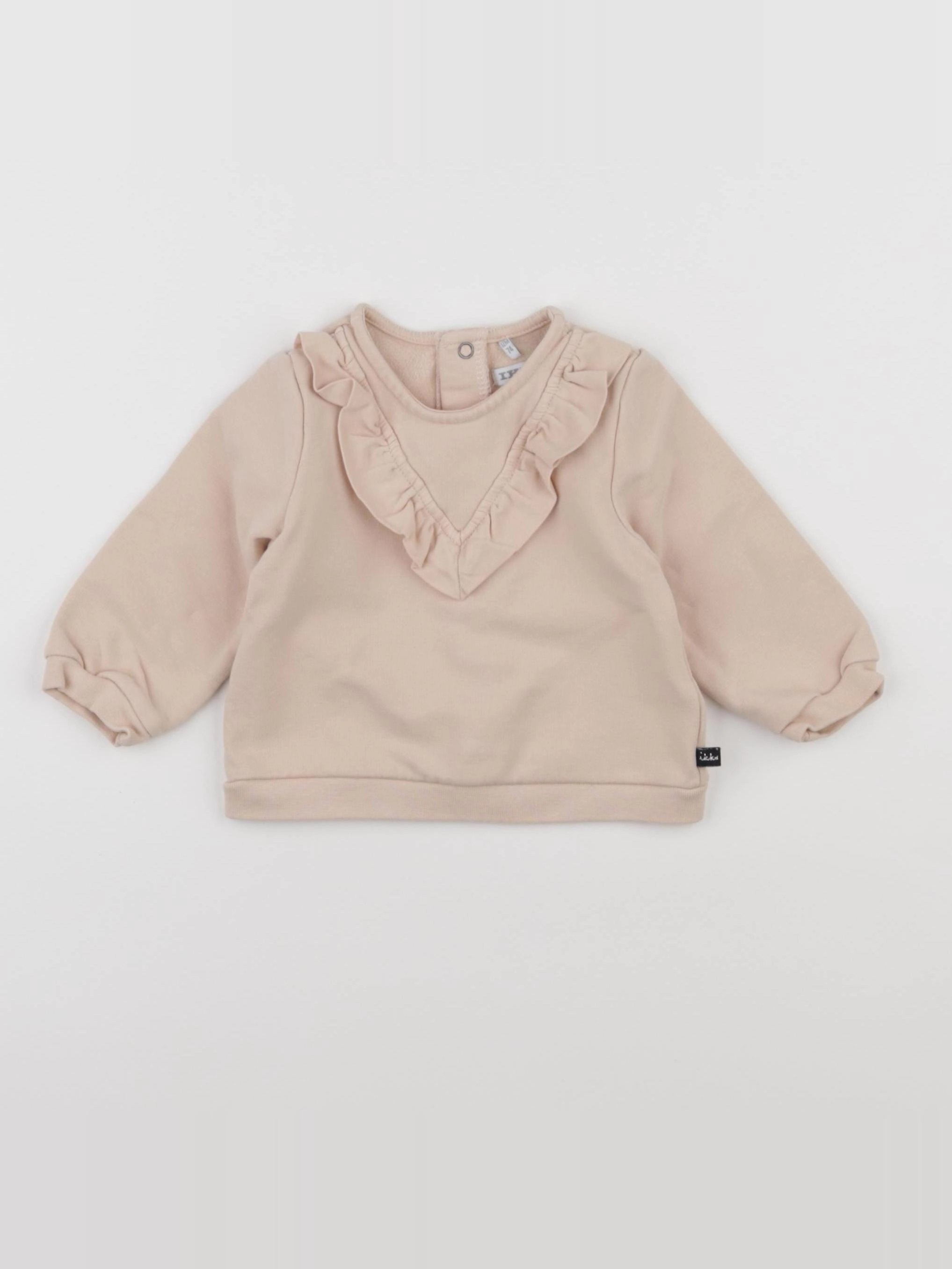 IKKS - sweat rose - 12 mois