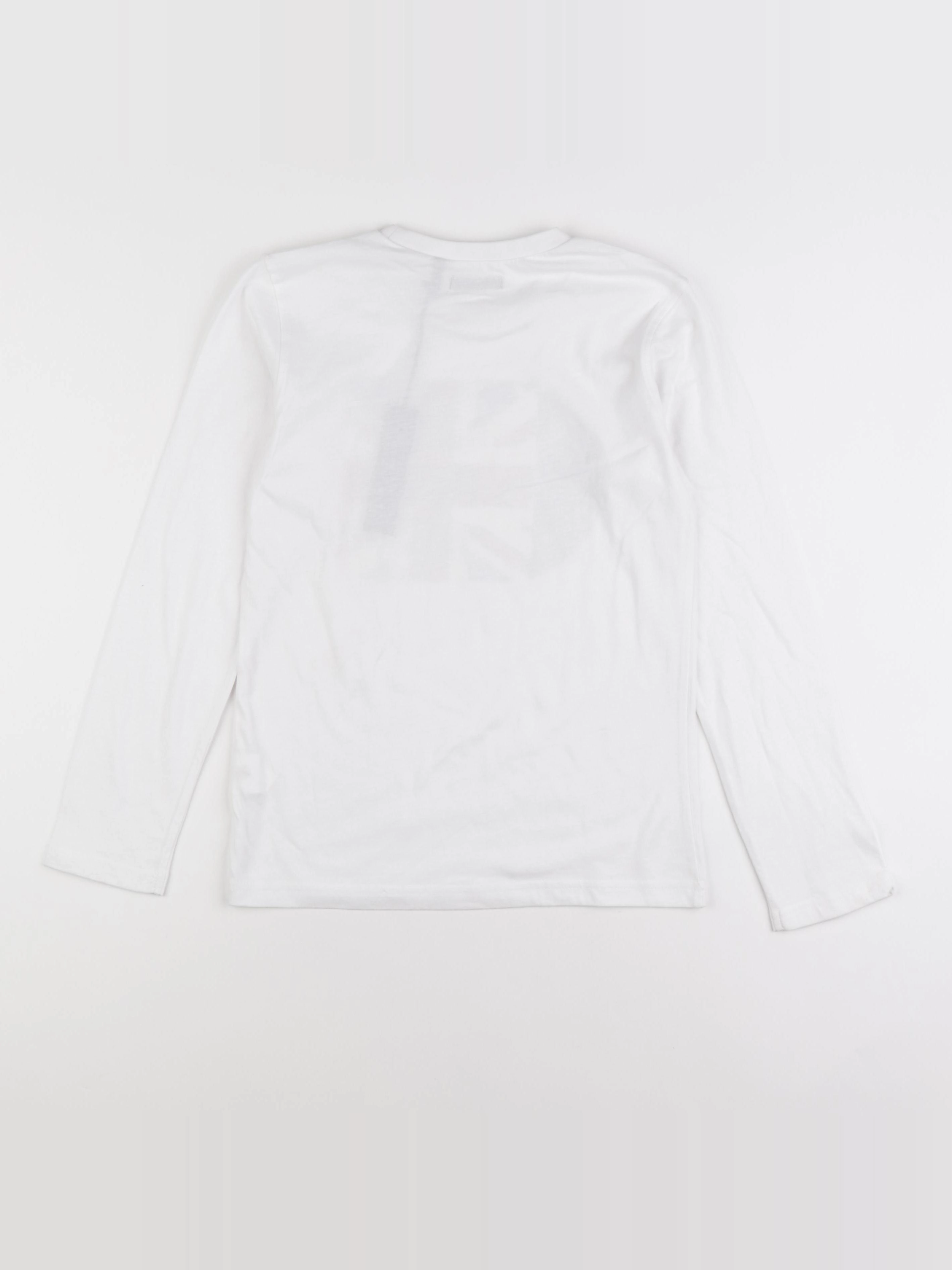 IKKS - tee-shirt blanc - 10 ans