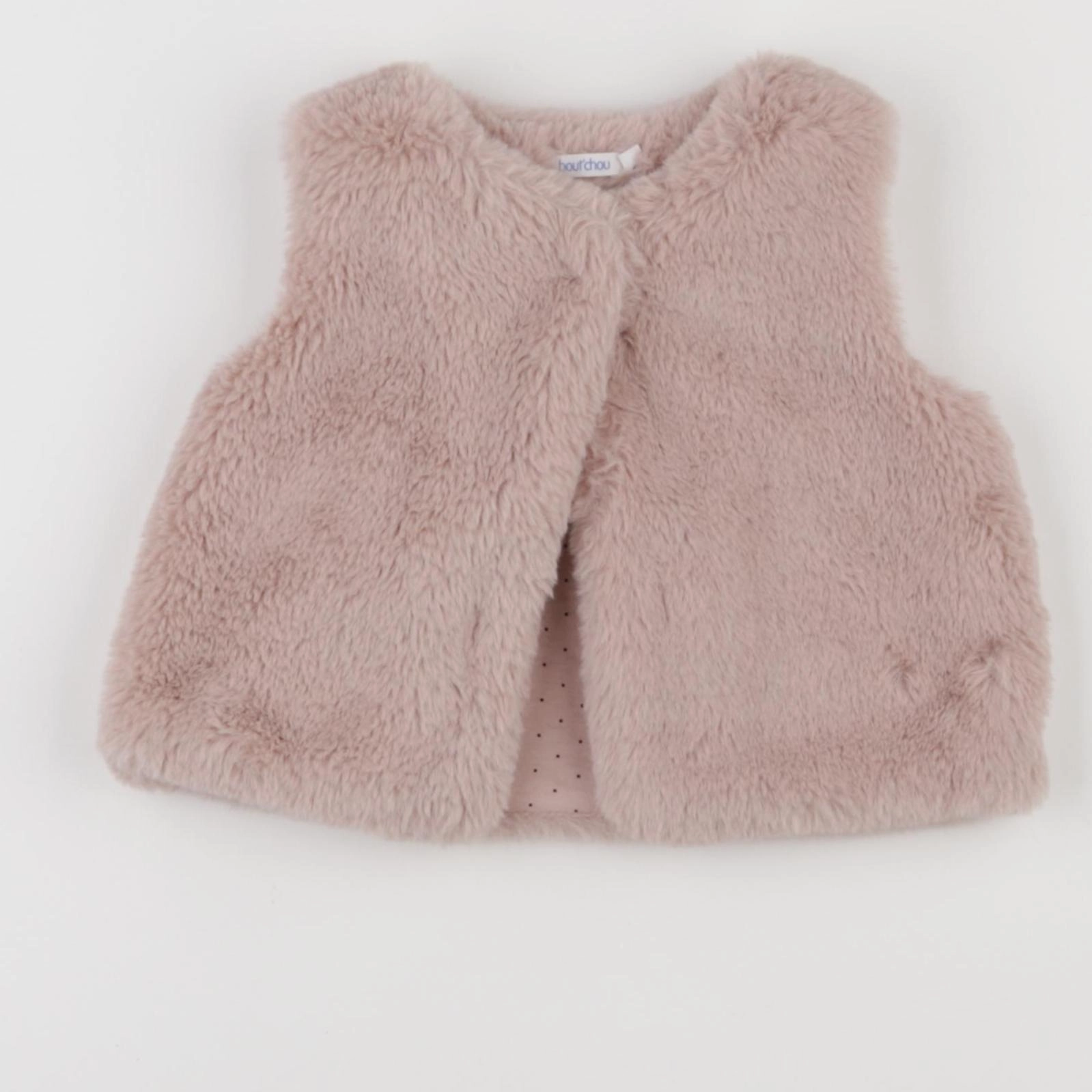 Boutchou - gilet rose - 12 mois