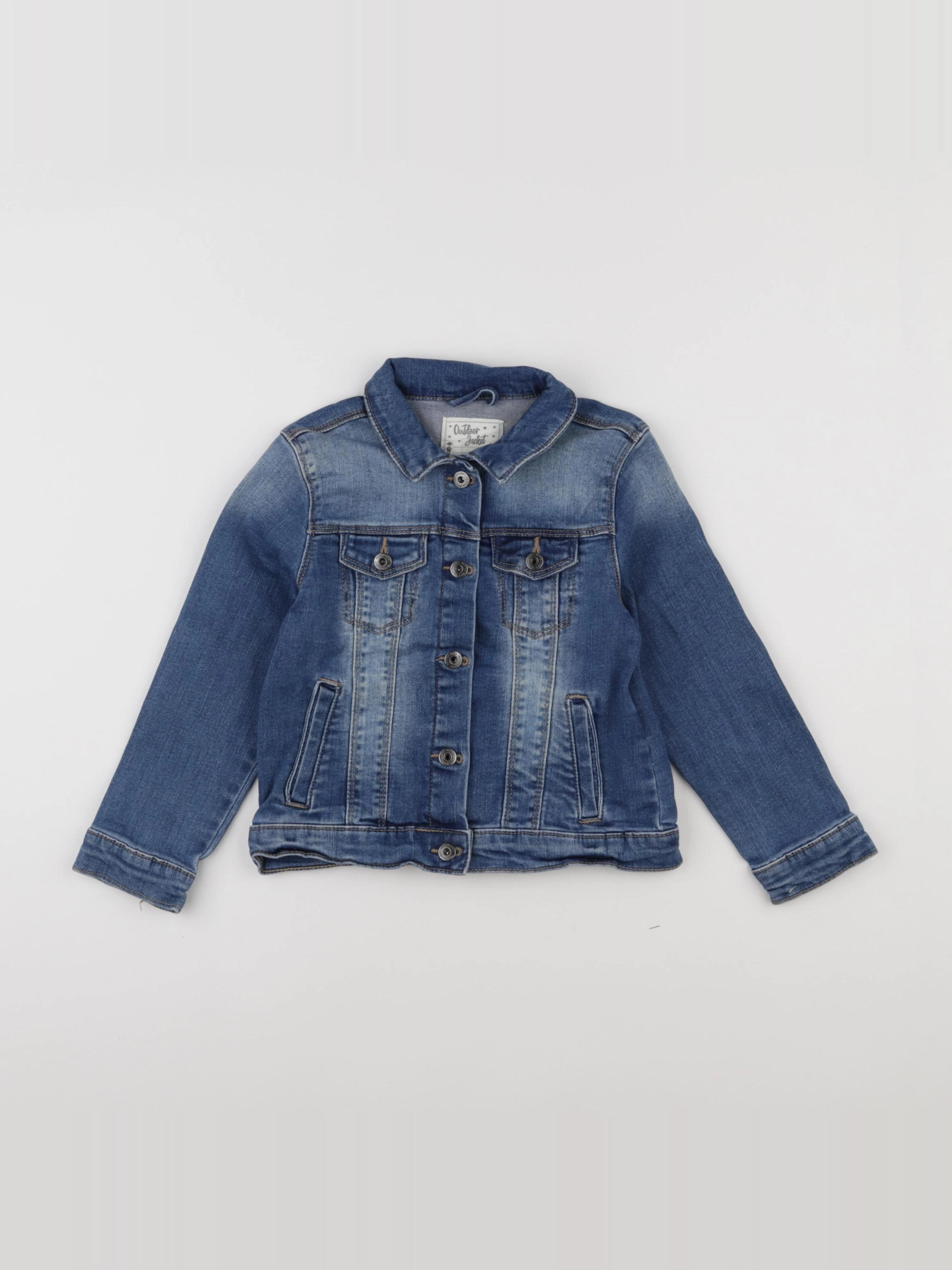 Vertbaudet - veste bleu - 6 ans