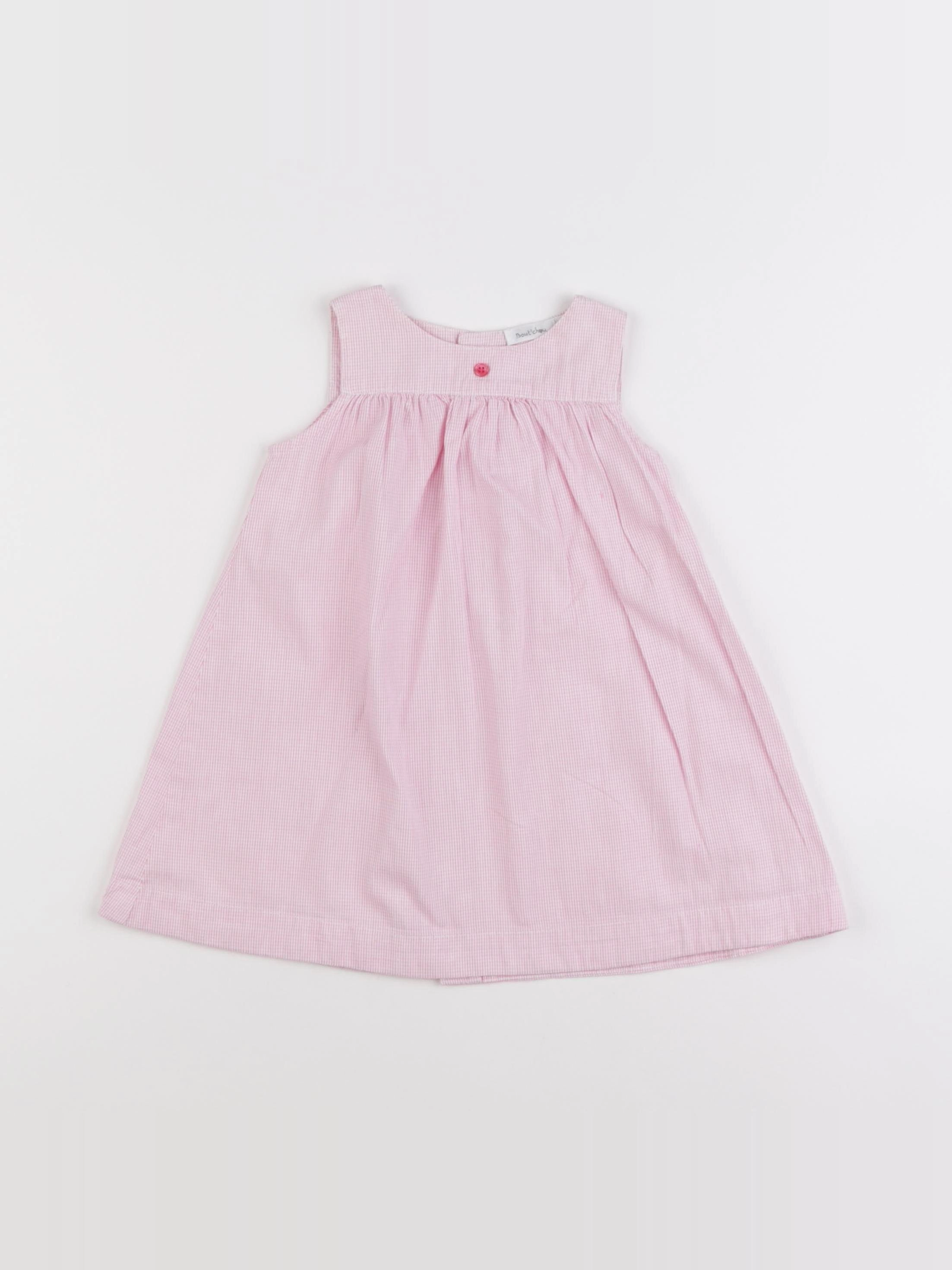 Boutchou - robe rose - 12 mois