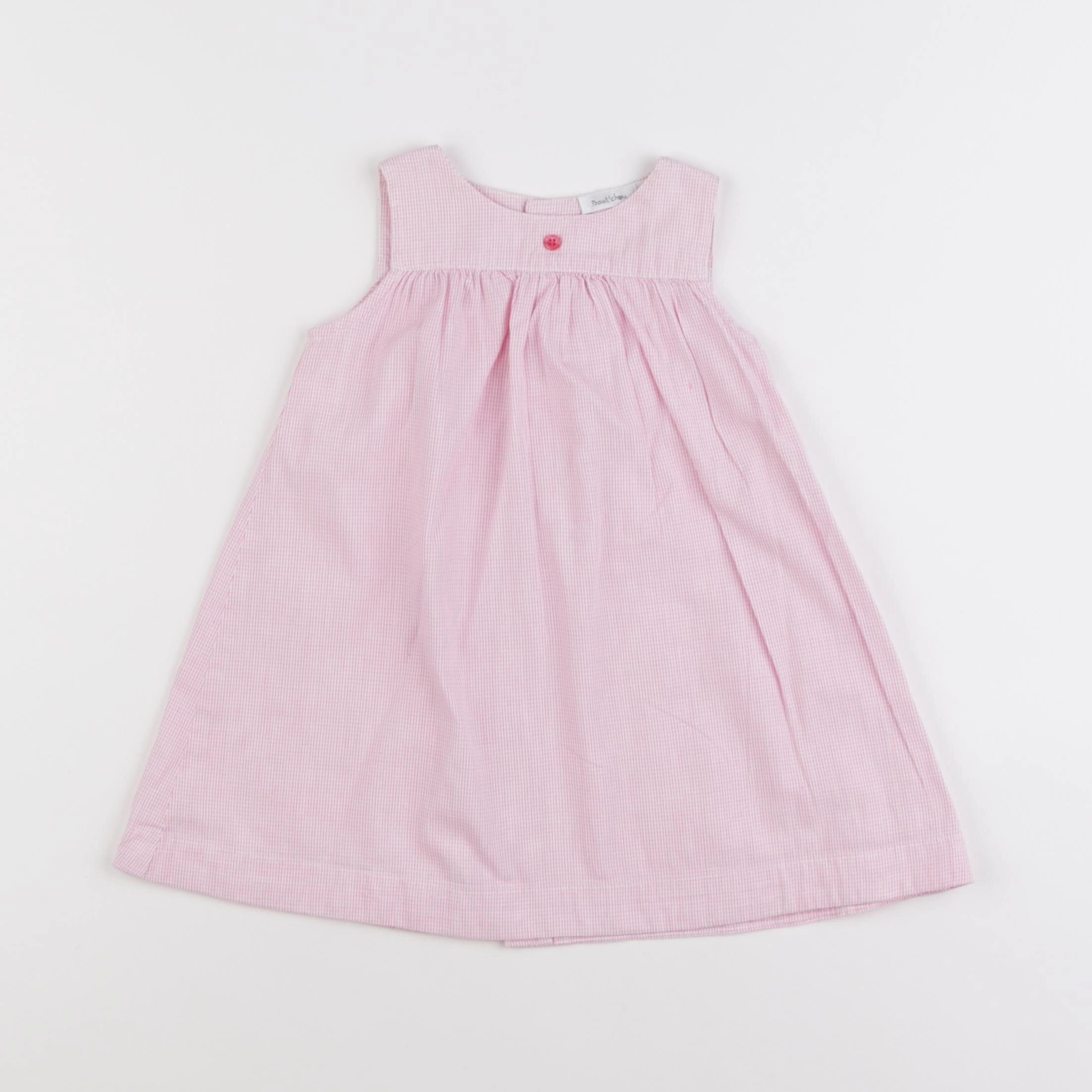 Boutchou - robe rose - 12 mois