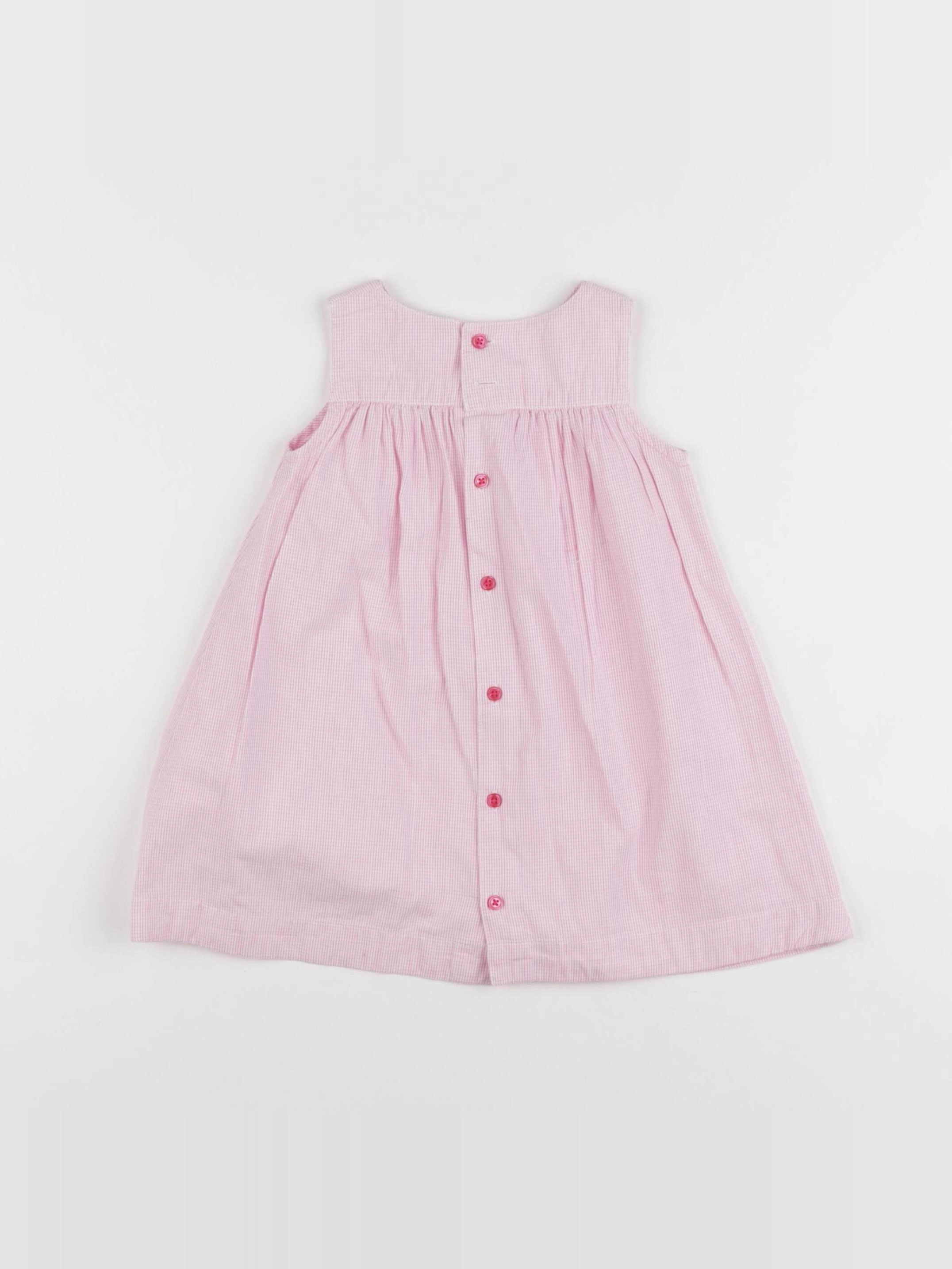 Boutchou - robe rose - 12 mois