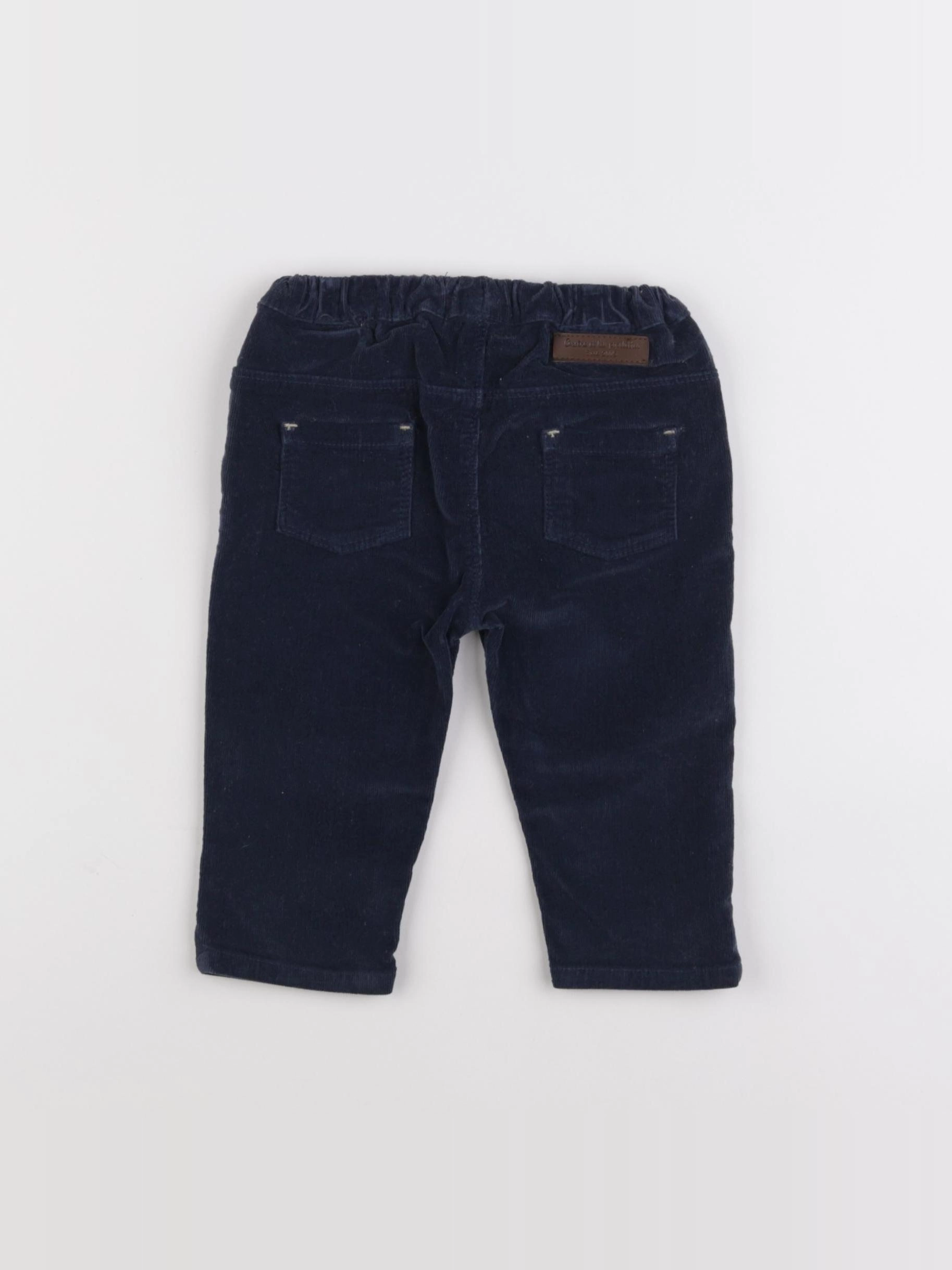 Arsène et les pipelettes - pantalon bleu - 12 mois