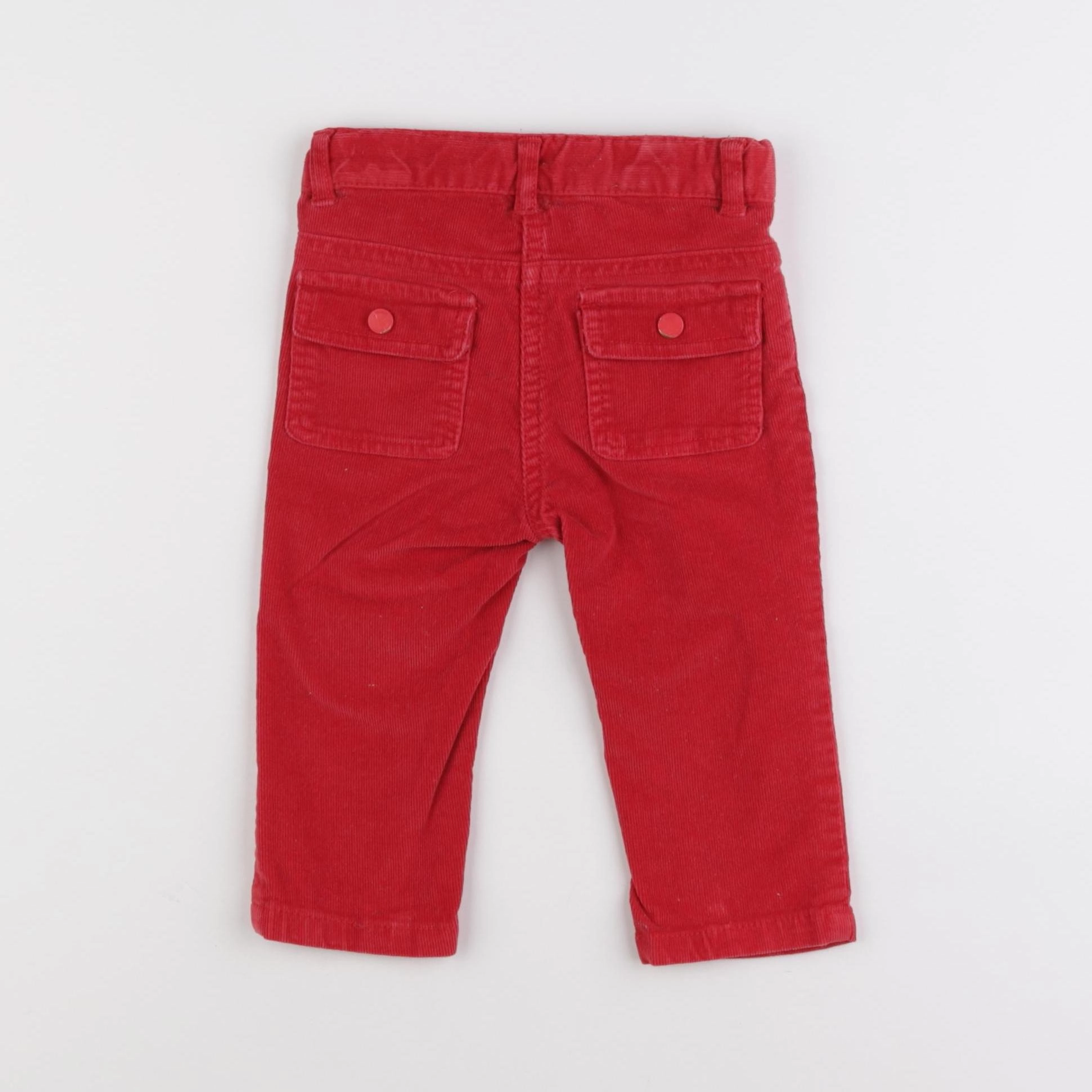 Jacadi - pantalon rouge - 12 mois
