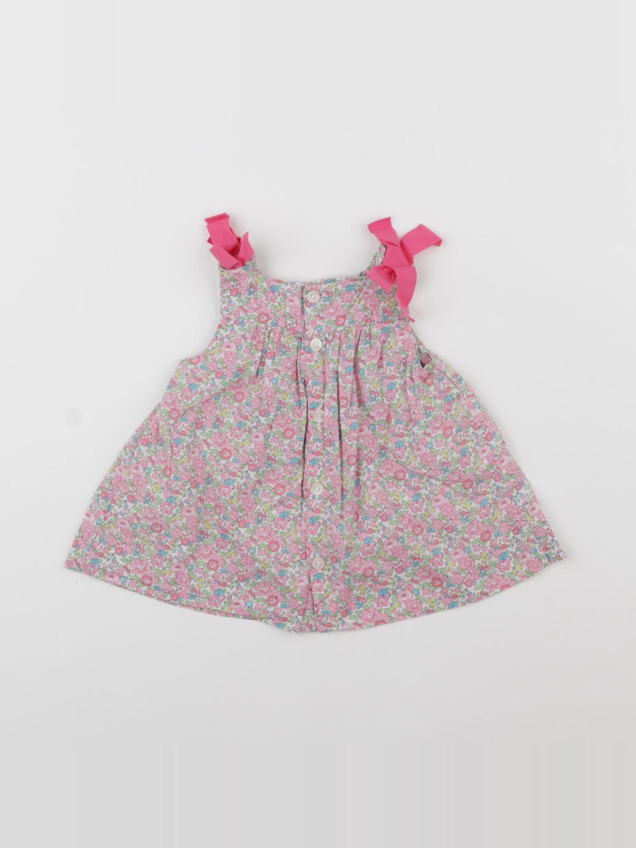 Jacadi - robe liberty multicolore - 6 mois