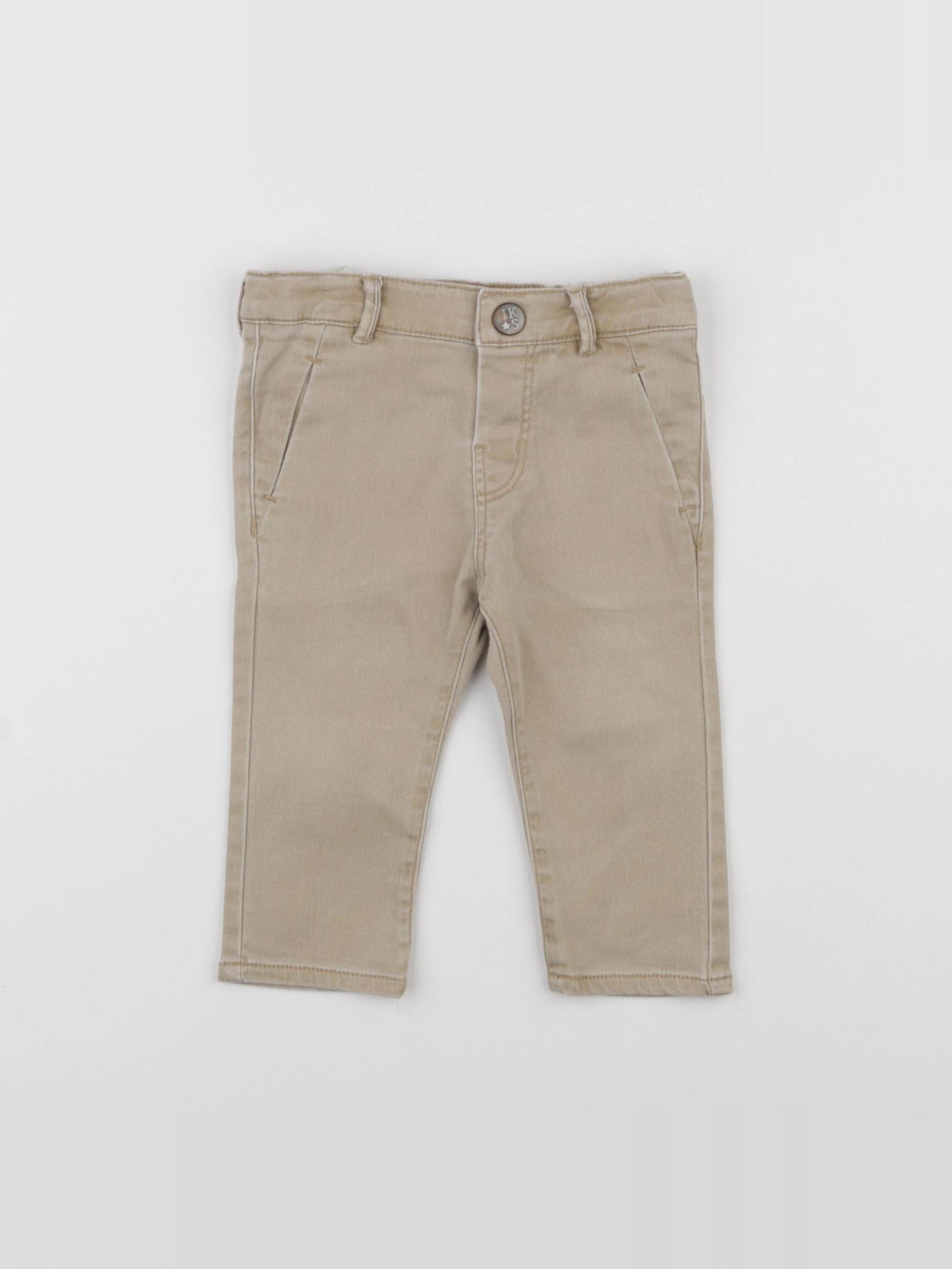 IKKS - pantalon beige - 6 mois