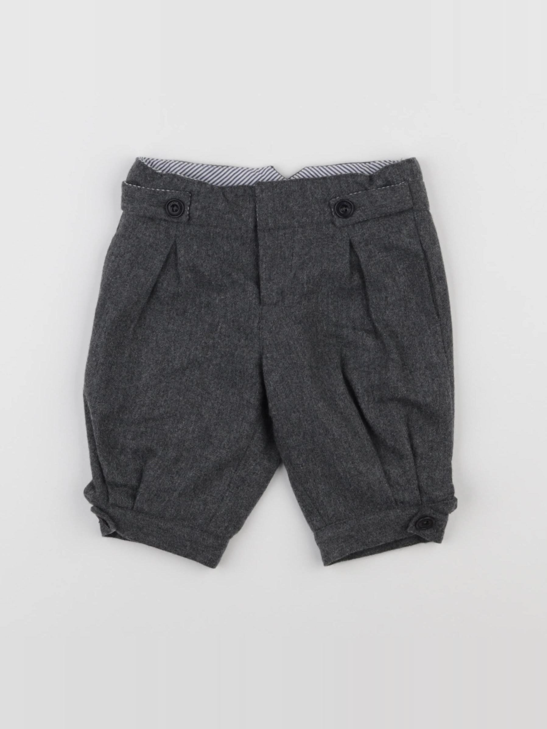 Jacadi - pantalon gris - 12 mois
