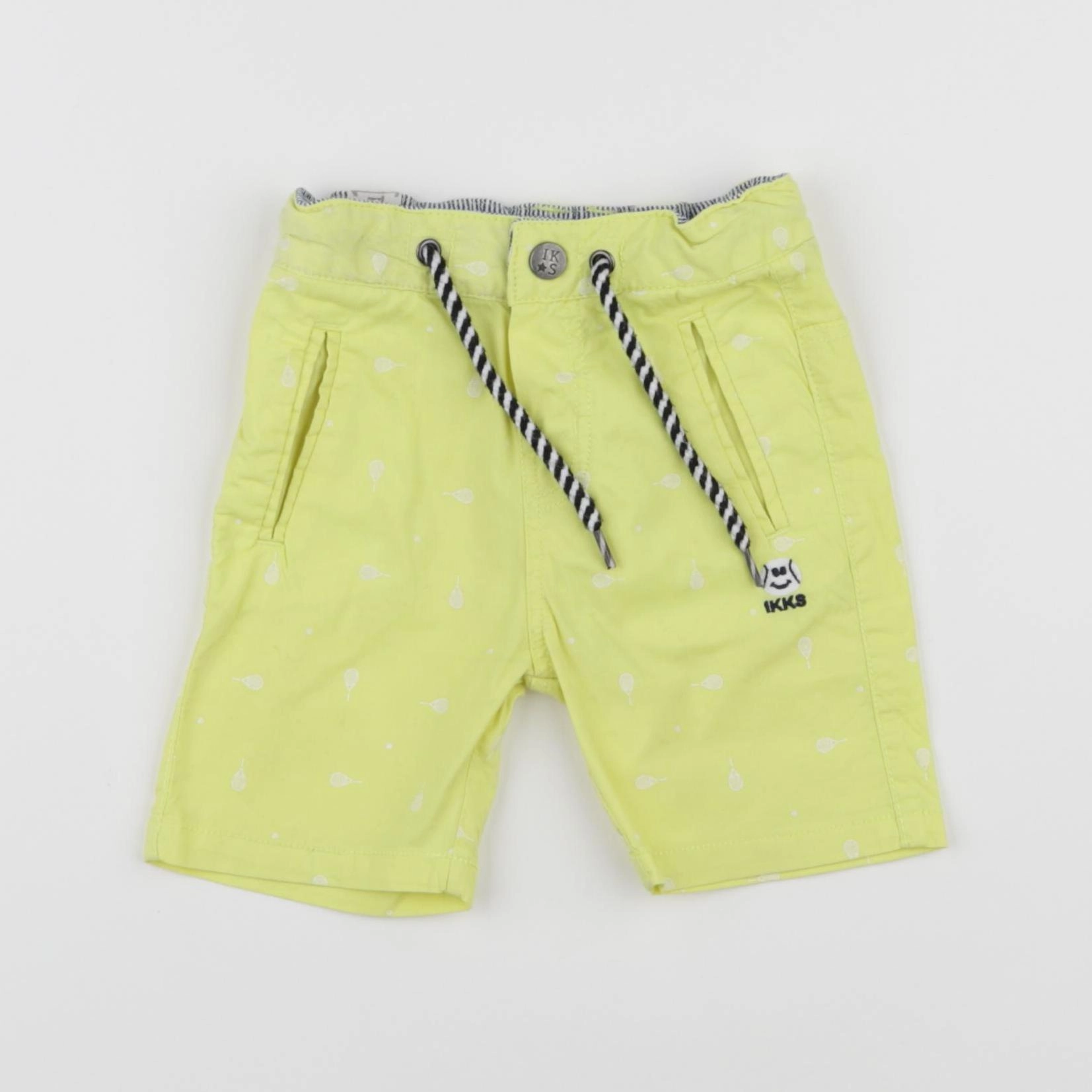 IKKS - short jaune - 12 mois