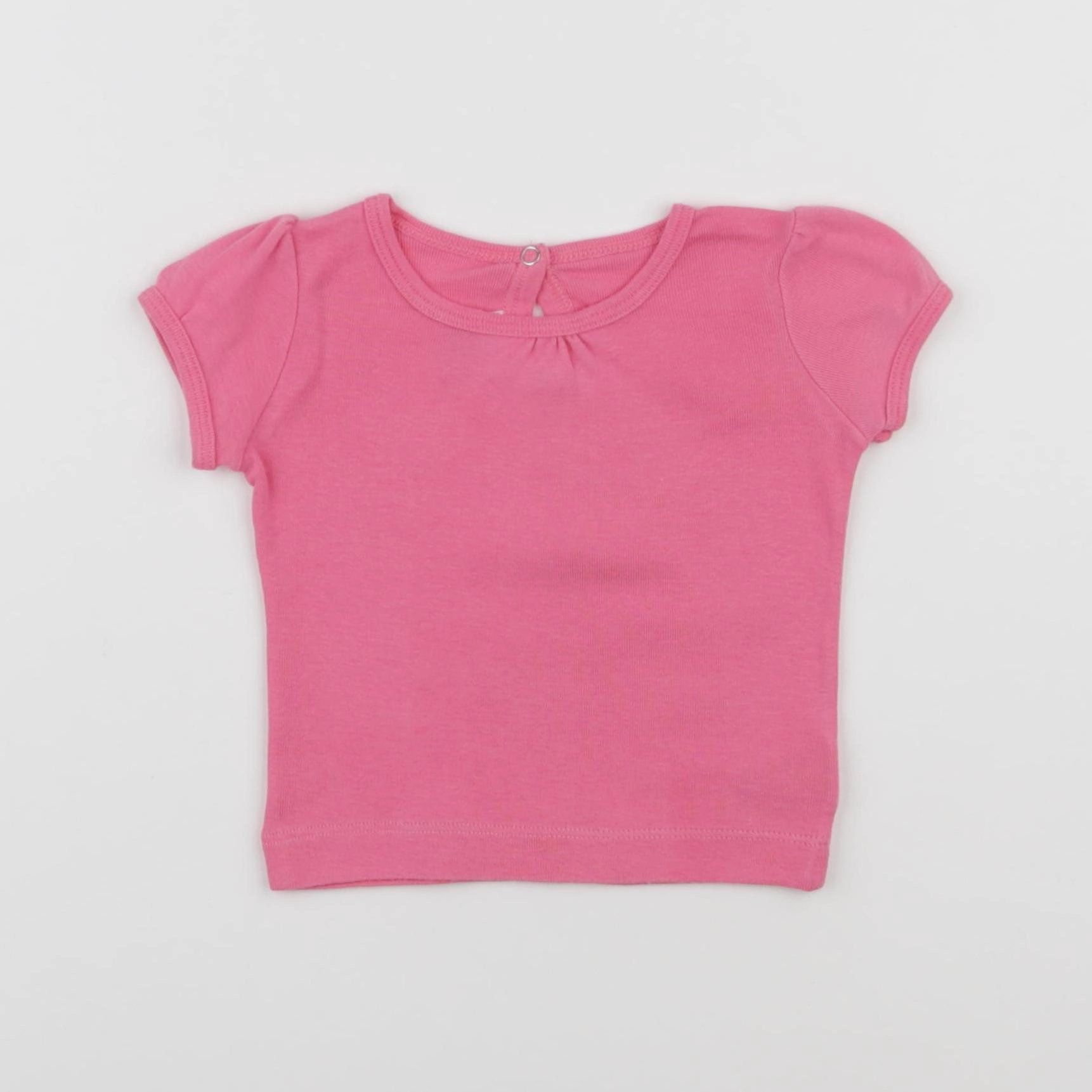 Petit Bateau - tee-shirt rose - 6 mois