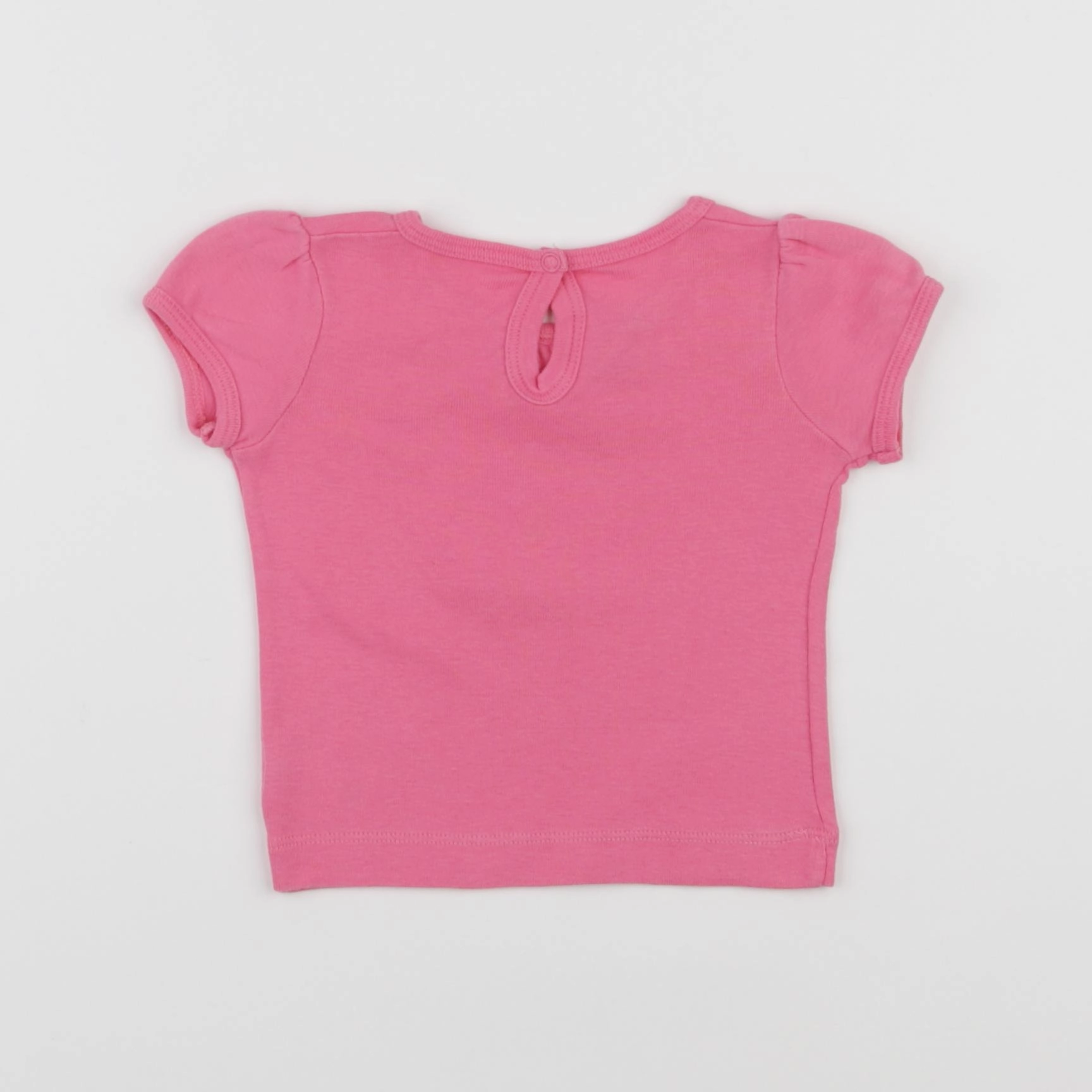 Petit Bateau - tee-shirt rose - 6 mois