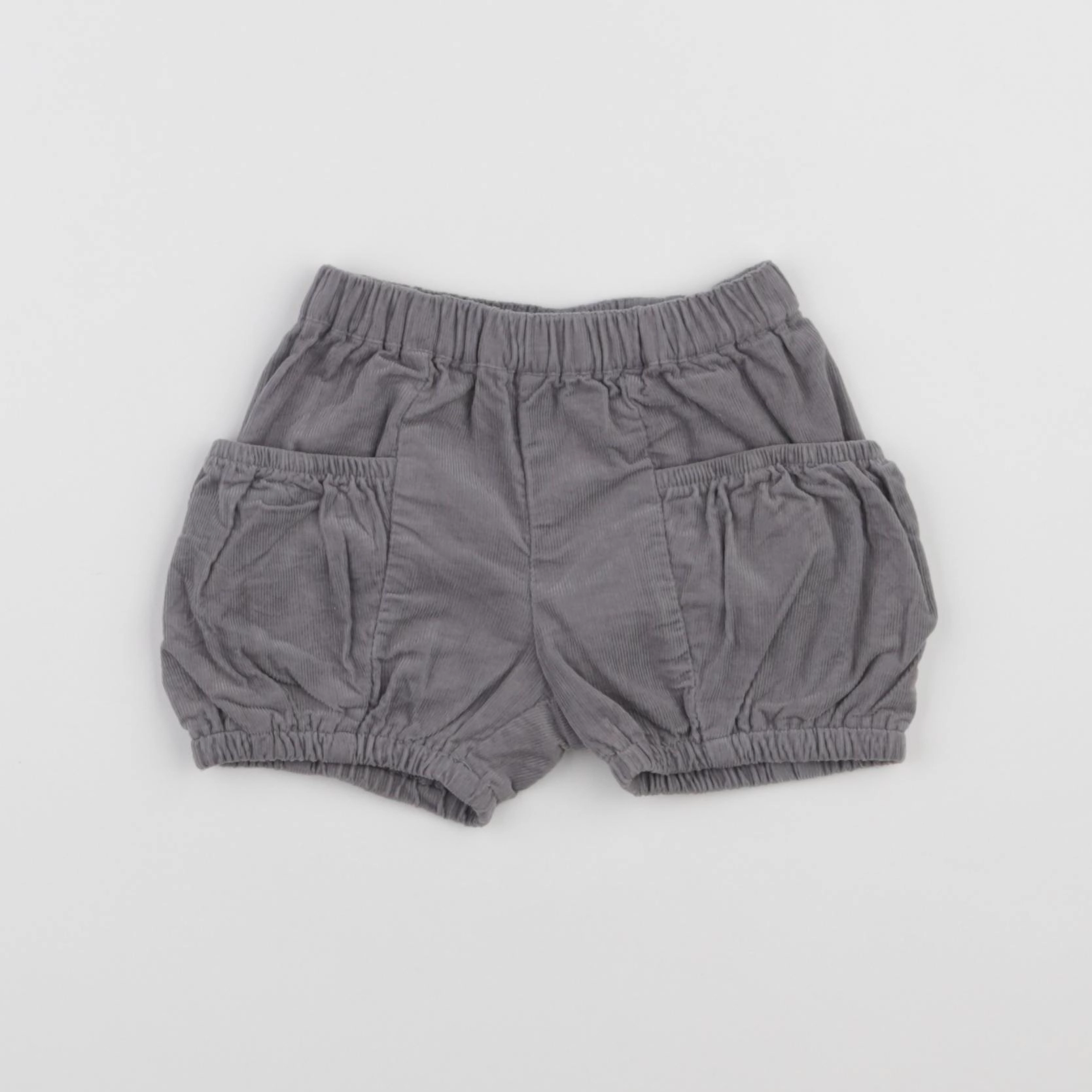 Vertbaudet - short gris - 3 mois